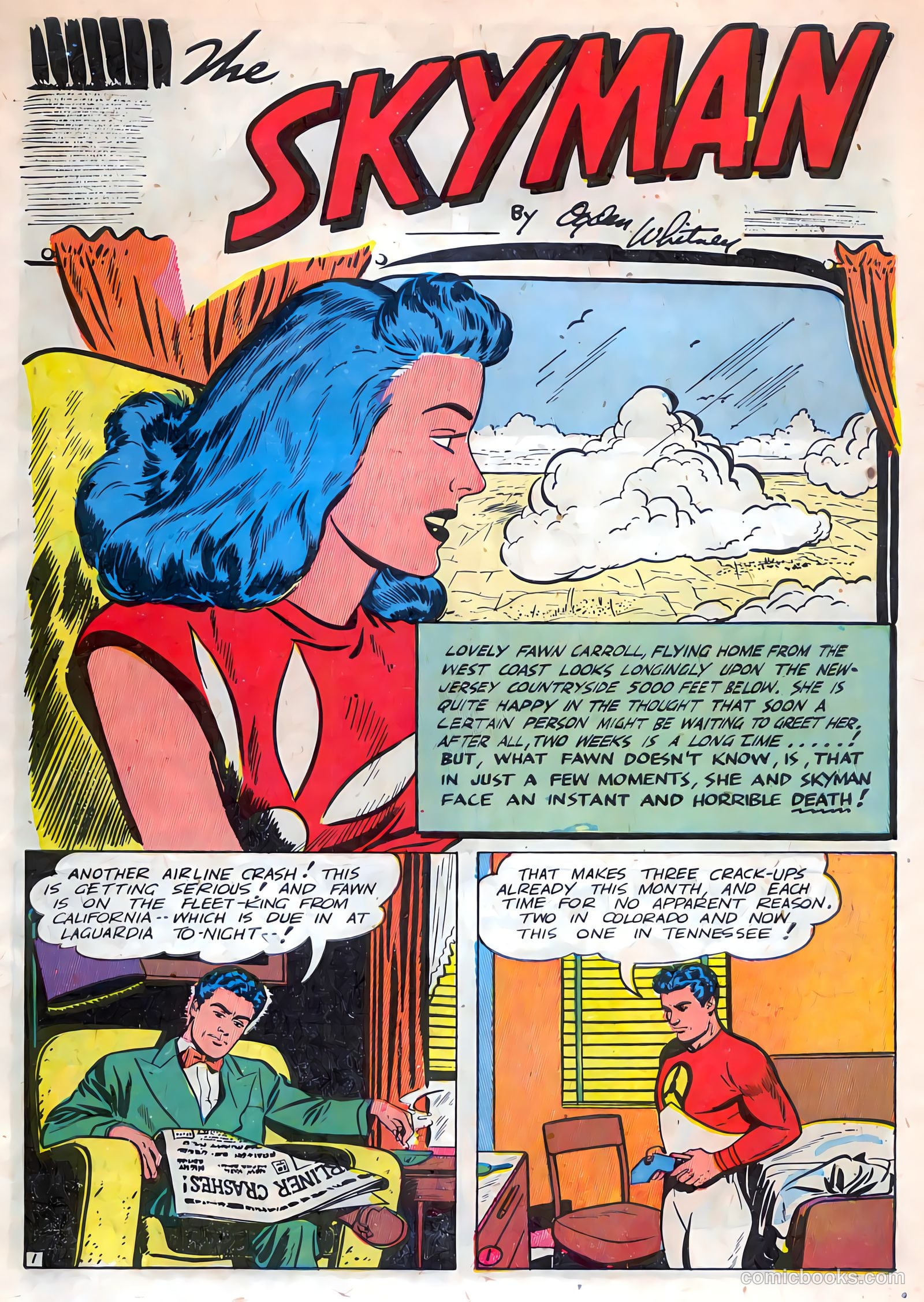 Skyman #3 (1947) — page 3 of 52