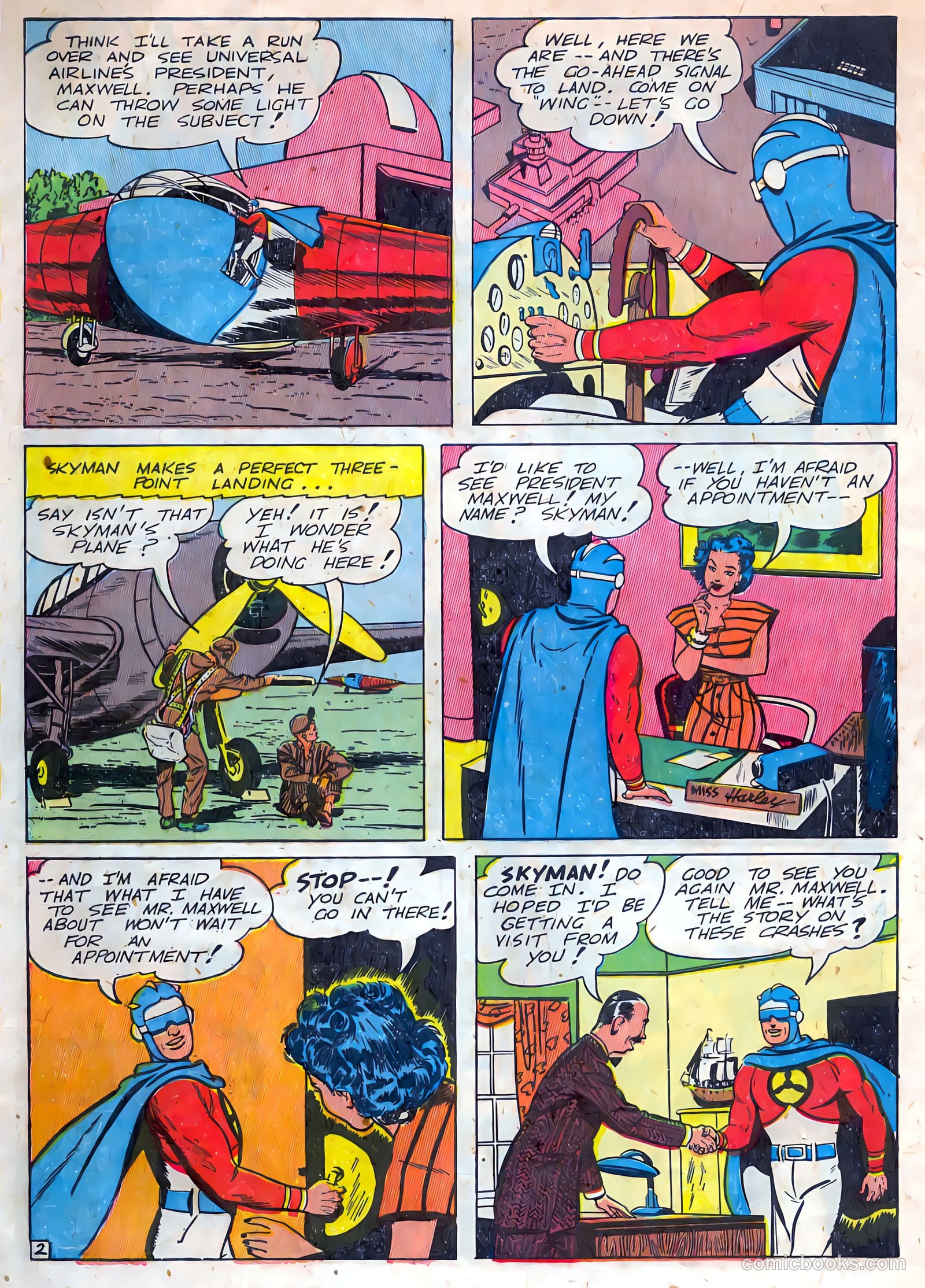 Skyman #3 (1947) — page 4 of 52