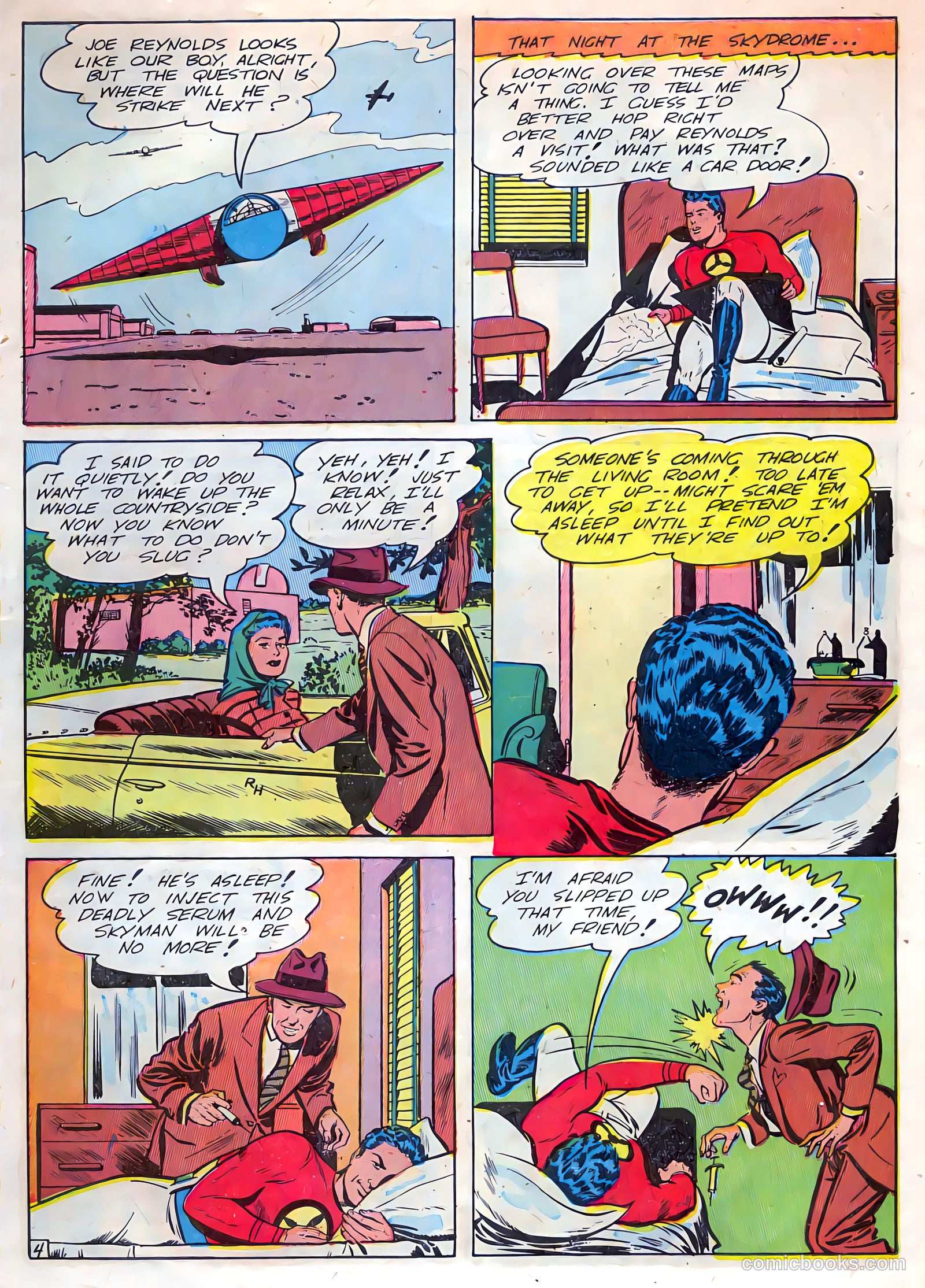 Skyman #3 (1947) — page 6 of 52