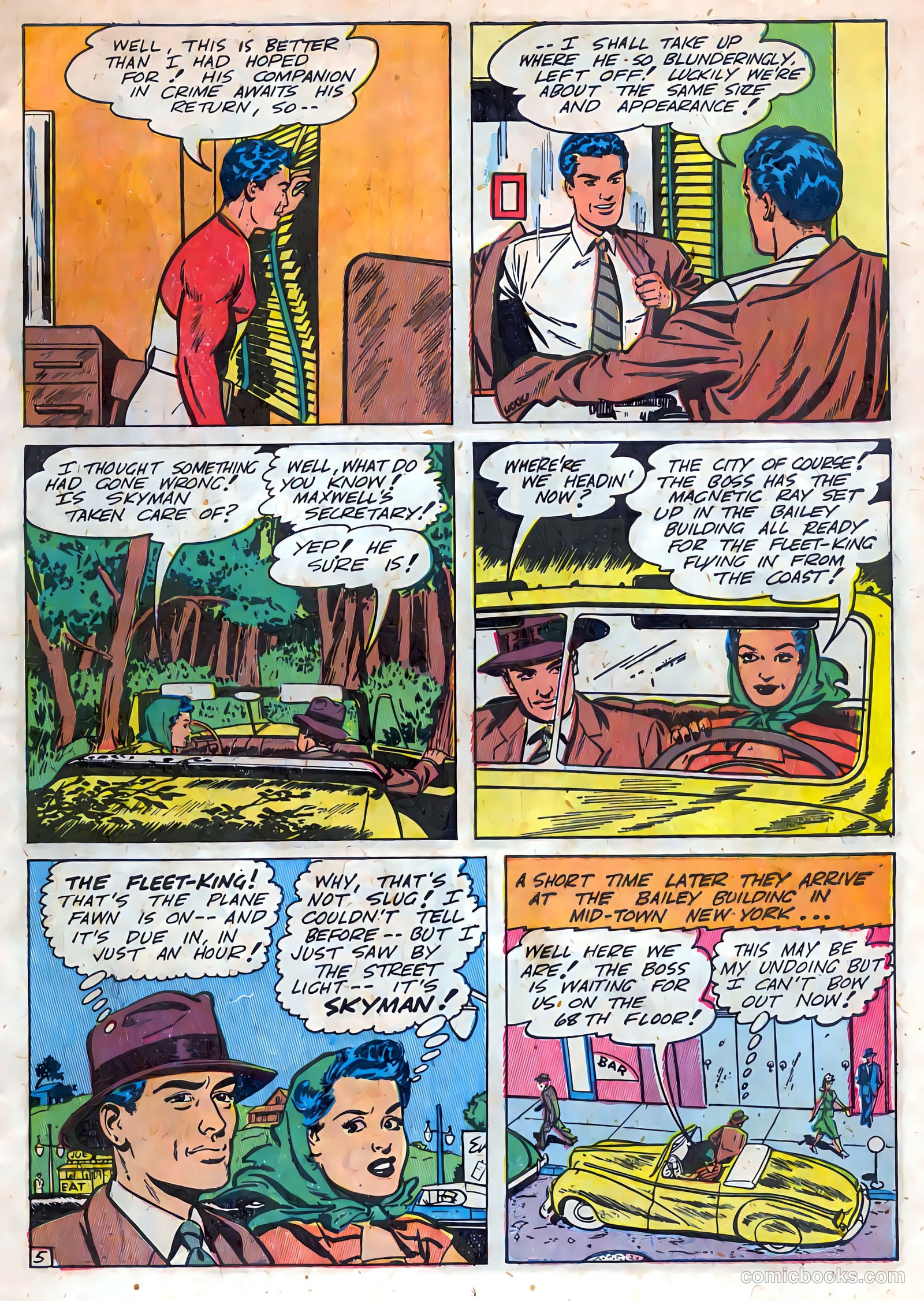Skyman #3 (1947) — page 7 of 52
