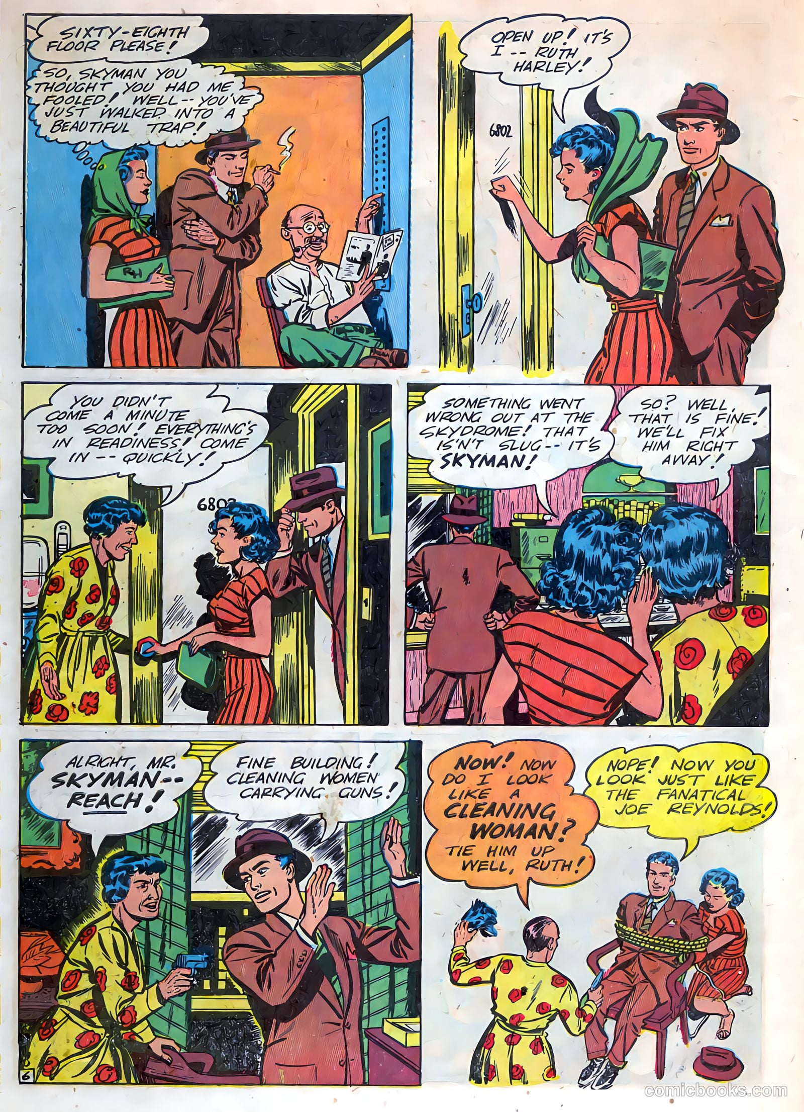 Skyman #3 (1947) — page 8 of 52