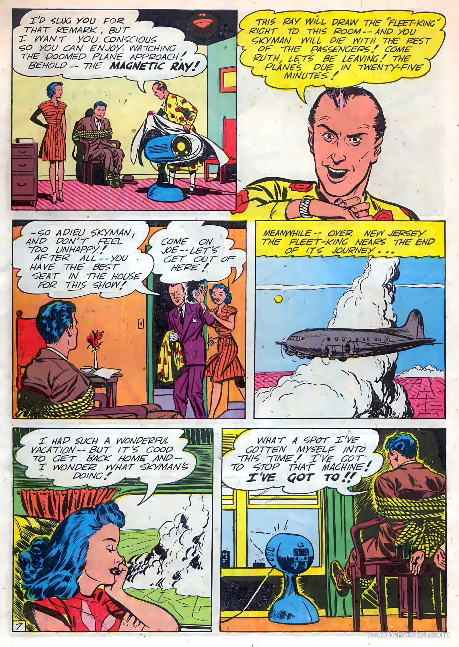 Skyman #3 (1947) — page 9 of 52