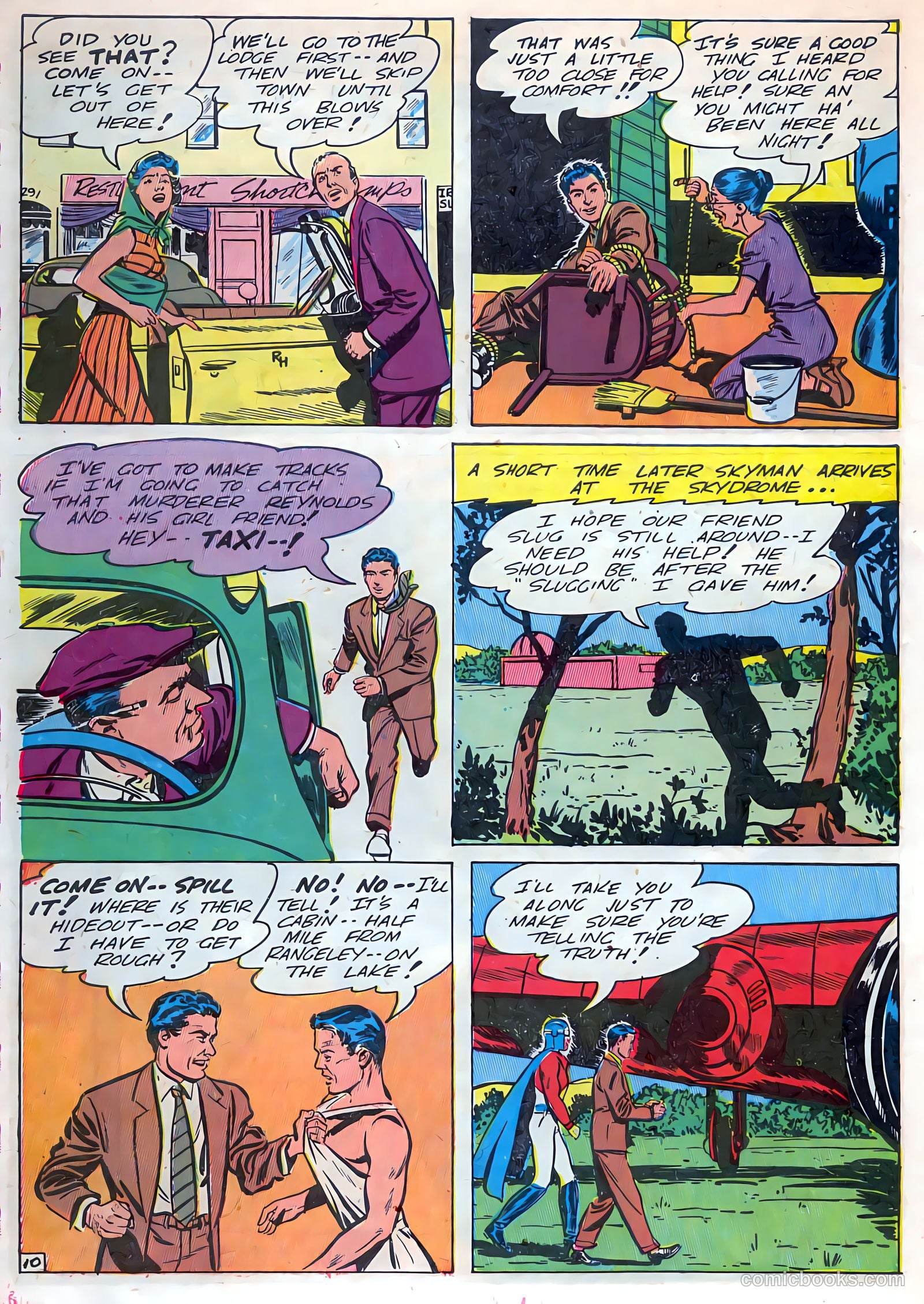 Skyman #3 (1947) — page 12 of 52