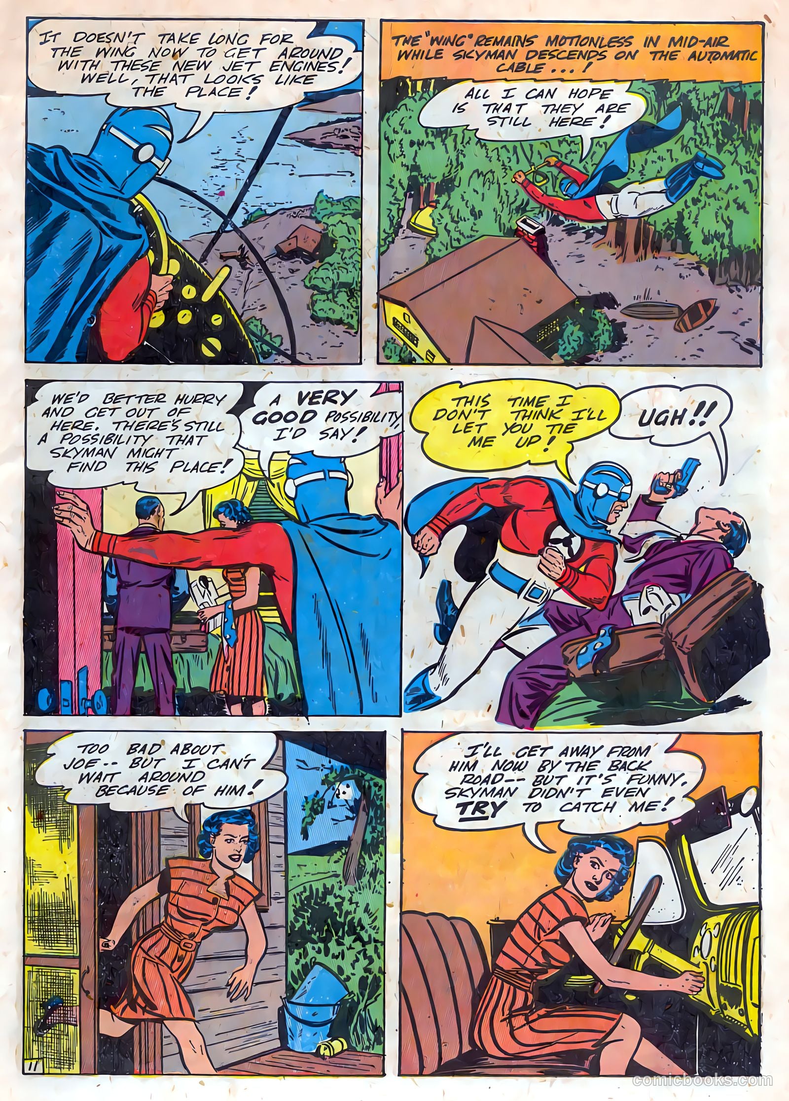 Skyman #3 (1947) — page 13 of 52