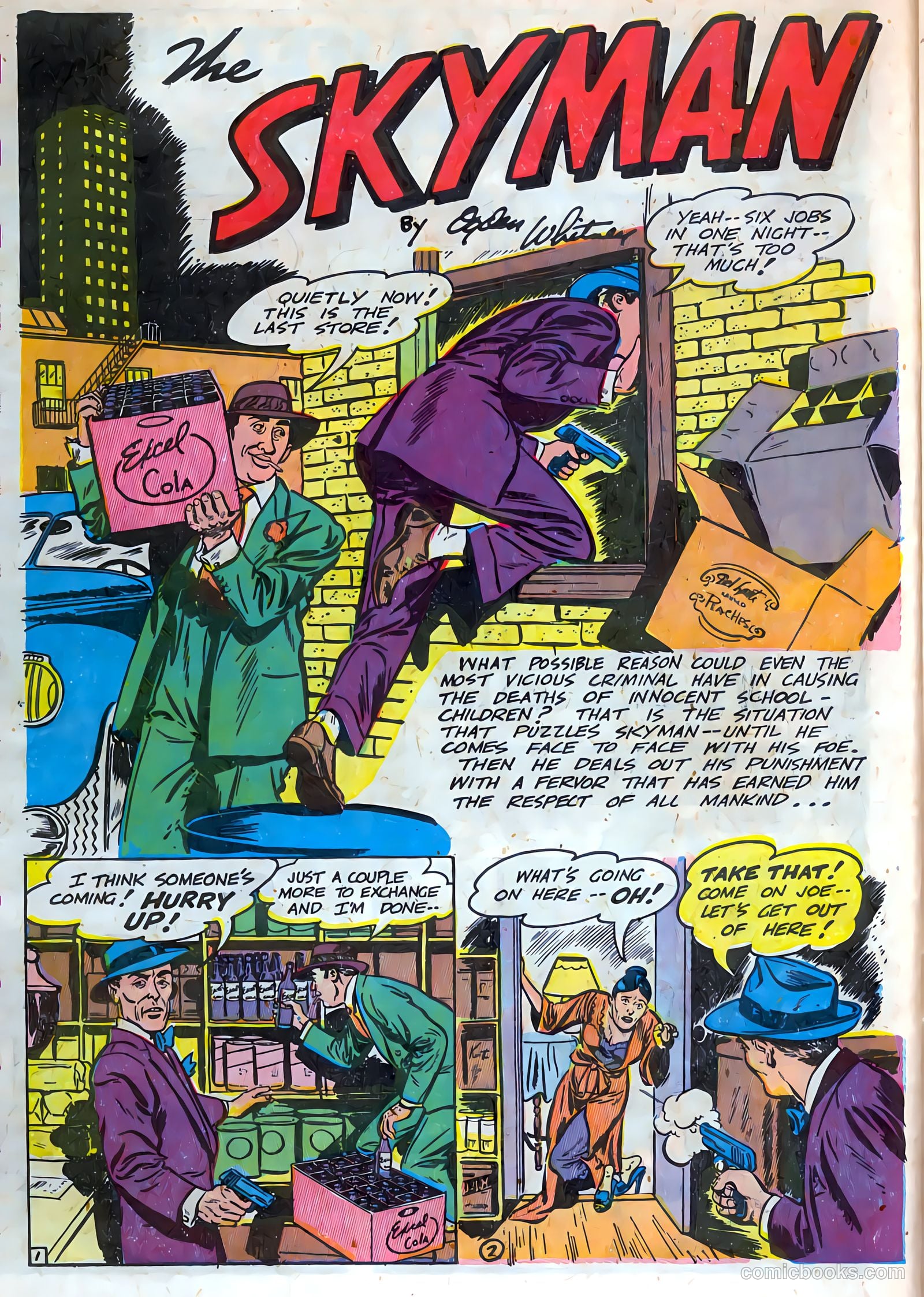 Skyman #3 (1947) — page 16 of 52