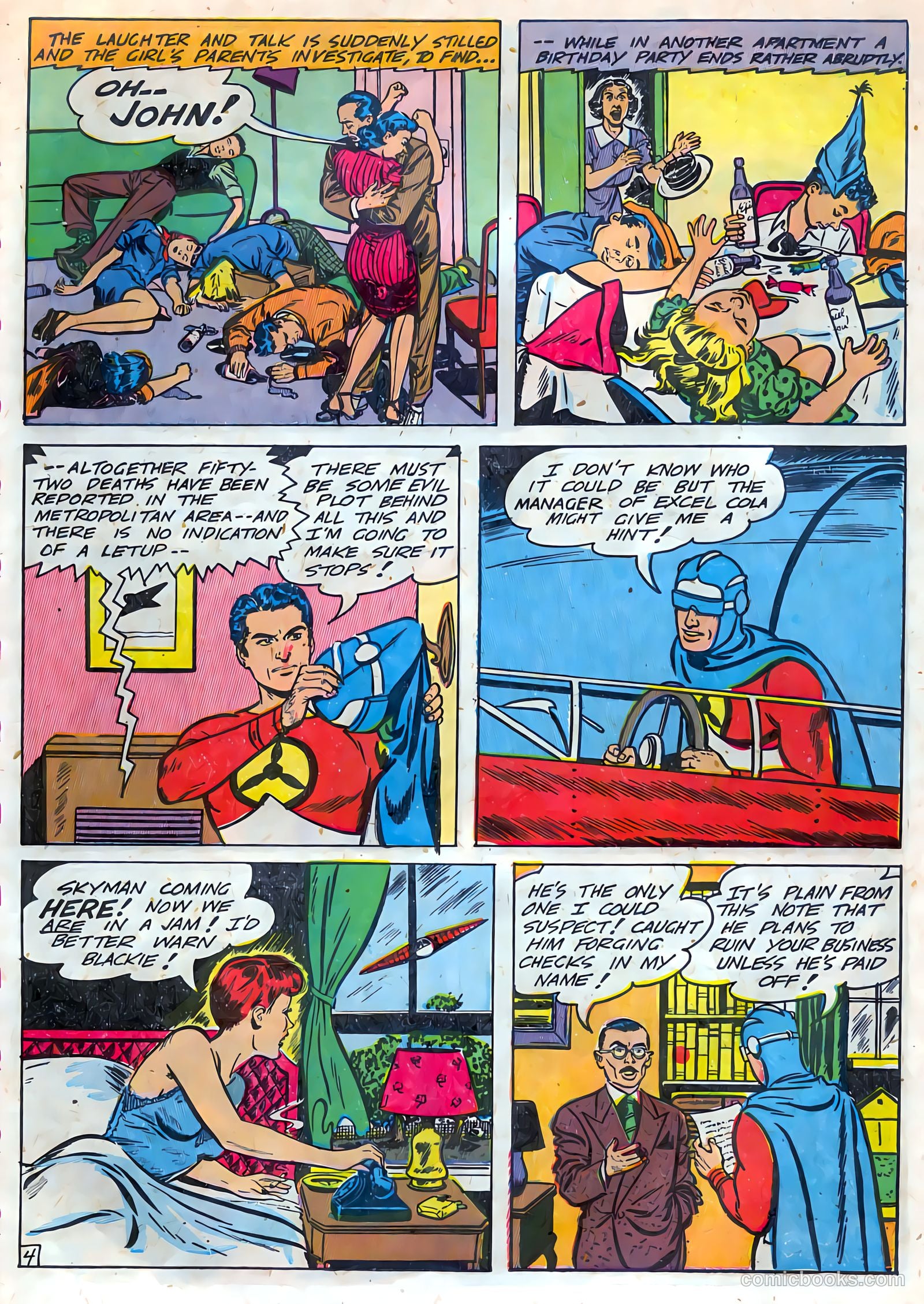Skyman #3 (1947) — page 19 of 52