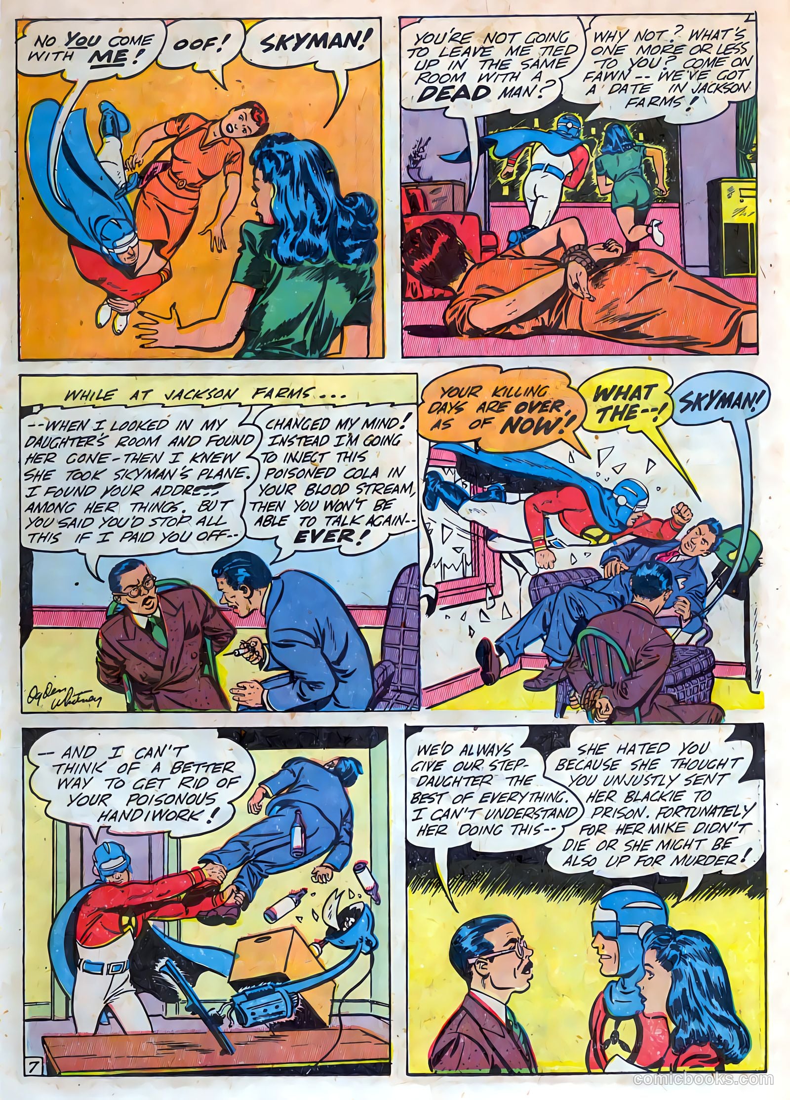 Skyman #3 (1947) — page 22 of 52