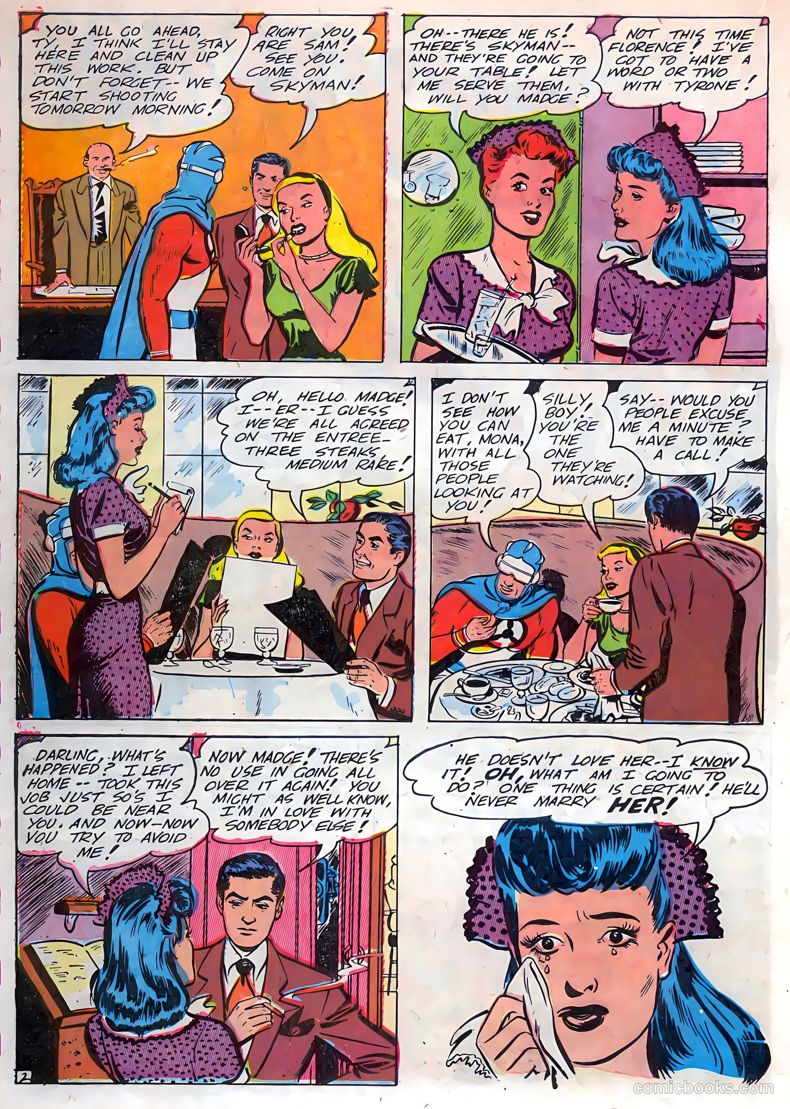 Skyman #3 (1947) — page 30 of 52