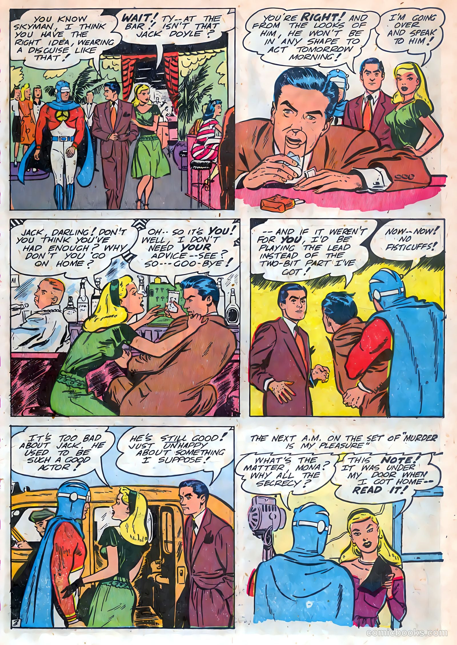 Skyman #3 (1947) — page 31 of 52