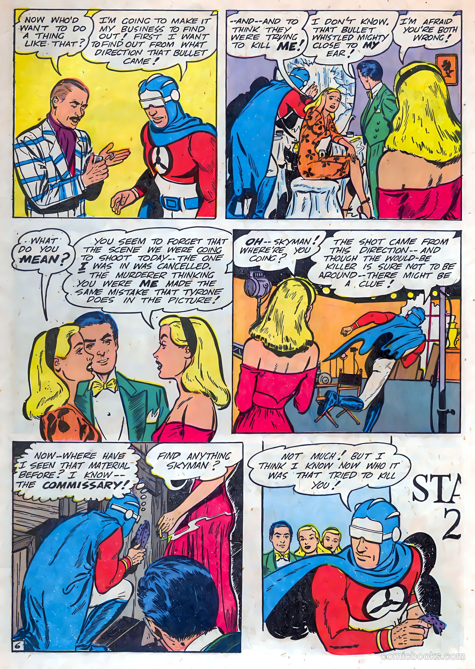 Skyman #3 (1947) — page 34 of 52