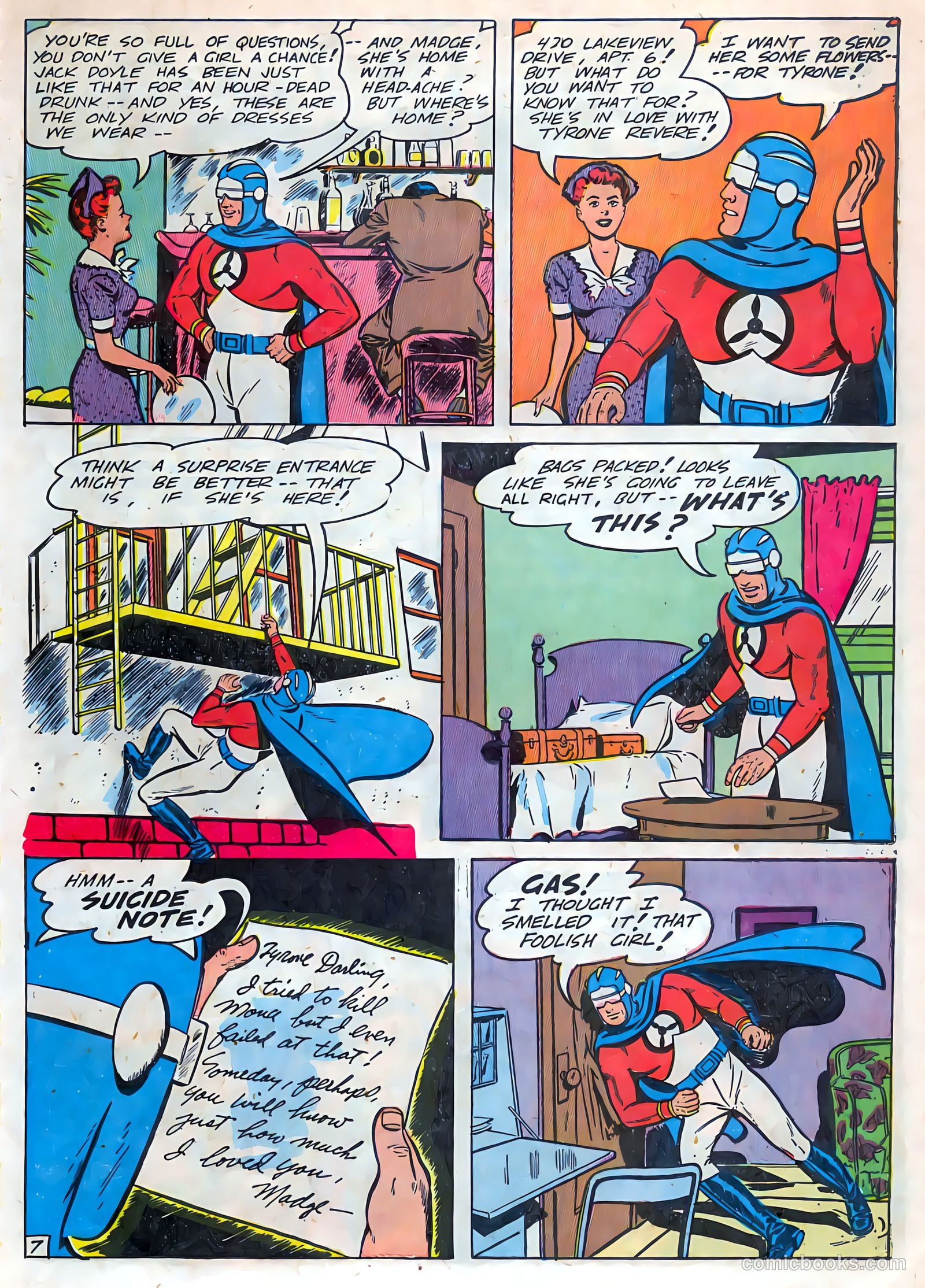 Skyman #3 (1947) — page 35 of 52