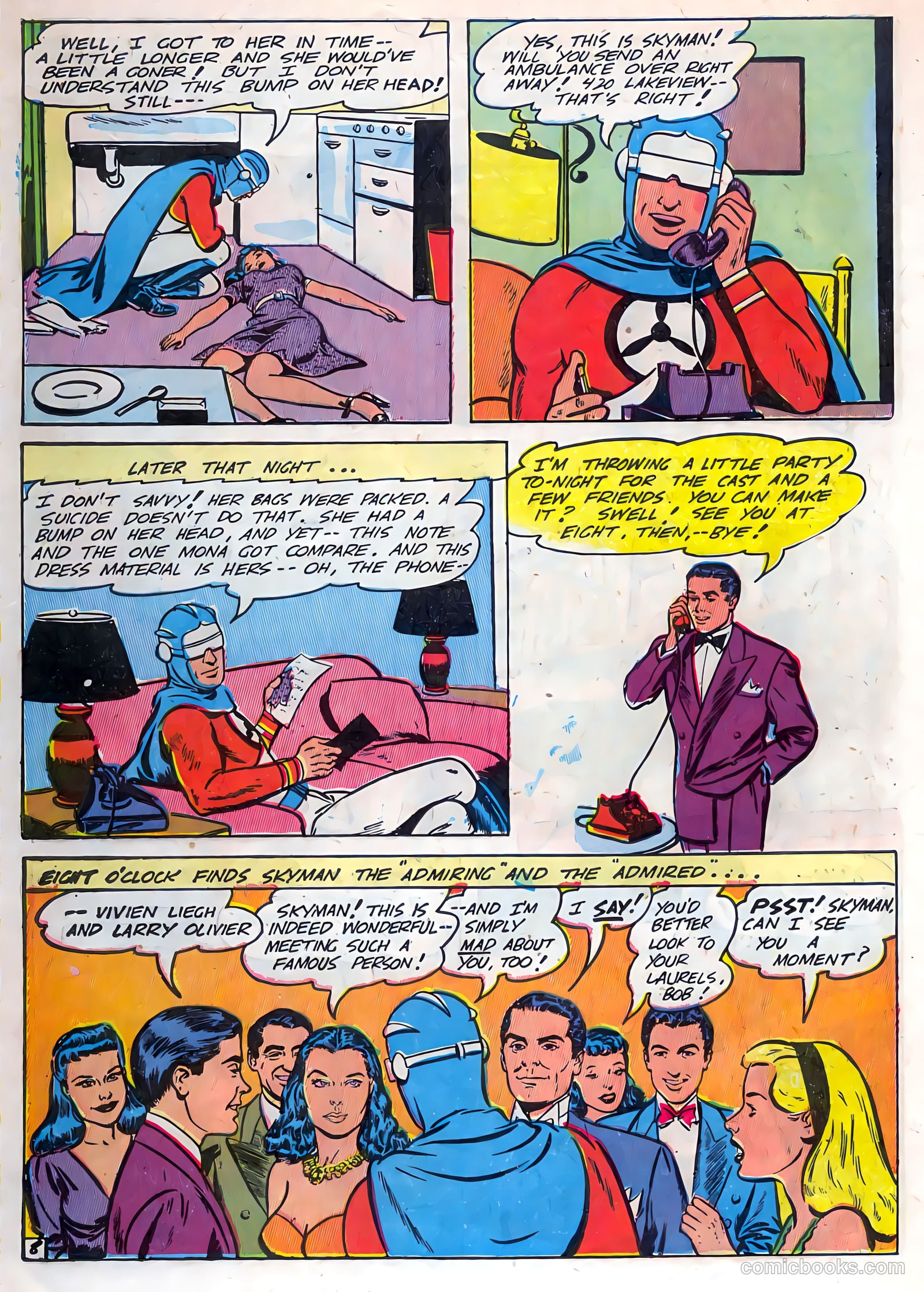 Skyman #3 (1947) — page 36 of 52