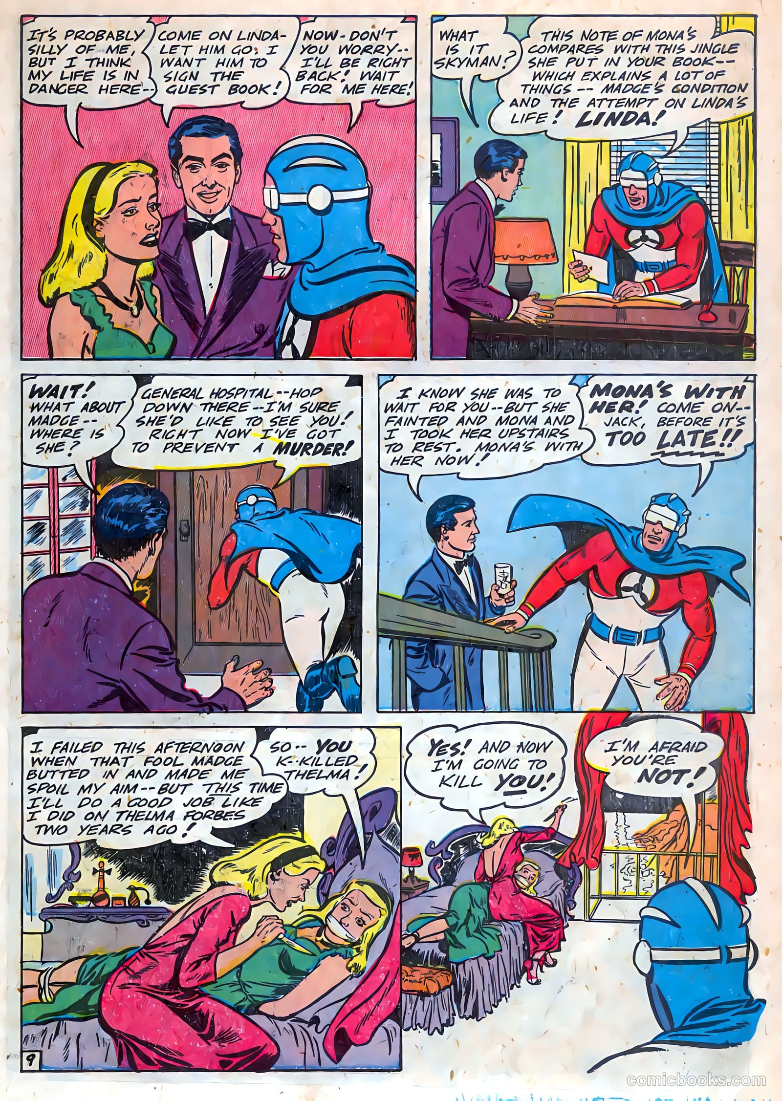 Skyman #3 (1947) — page 37 of 52