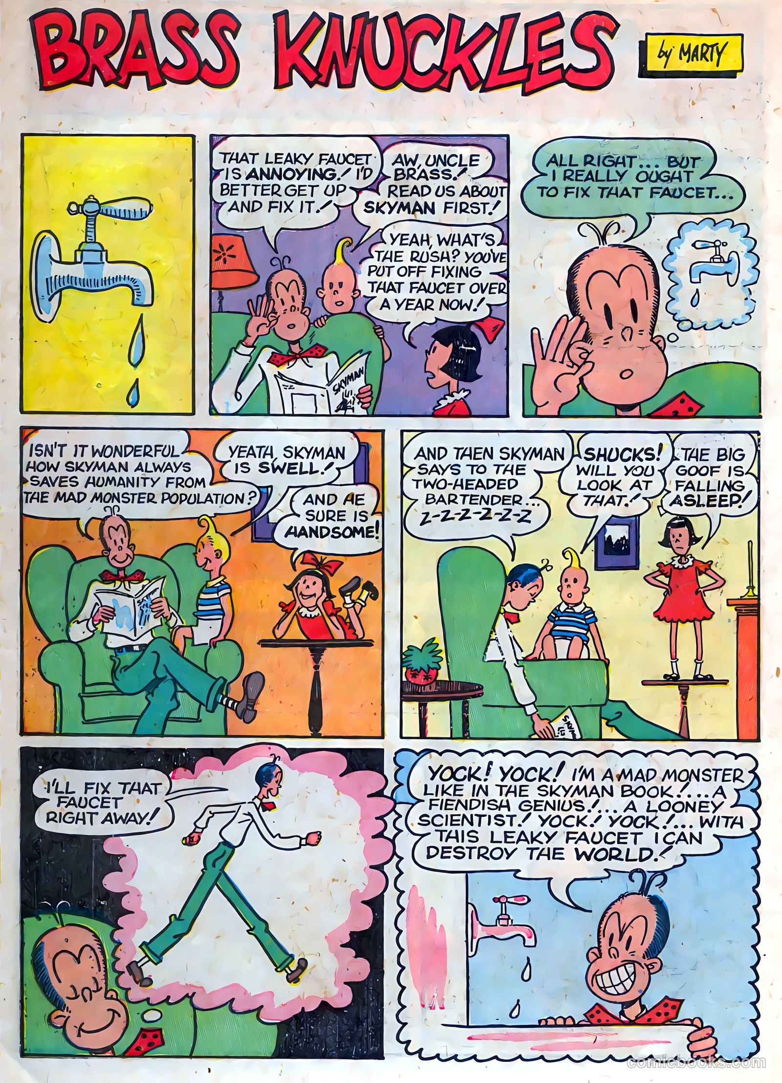 Skyman #3 (1947) — page 40 of 52