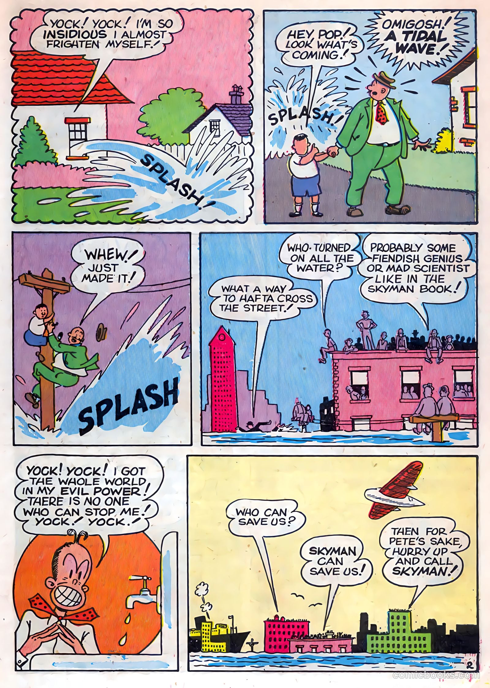 Skyman #3 (1947) — page 41 of 52