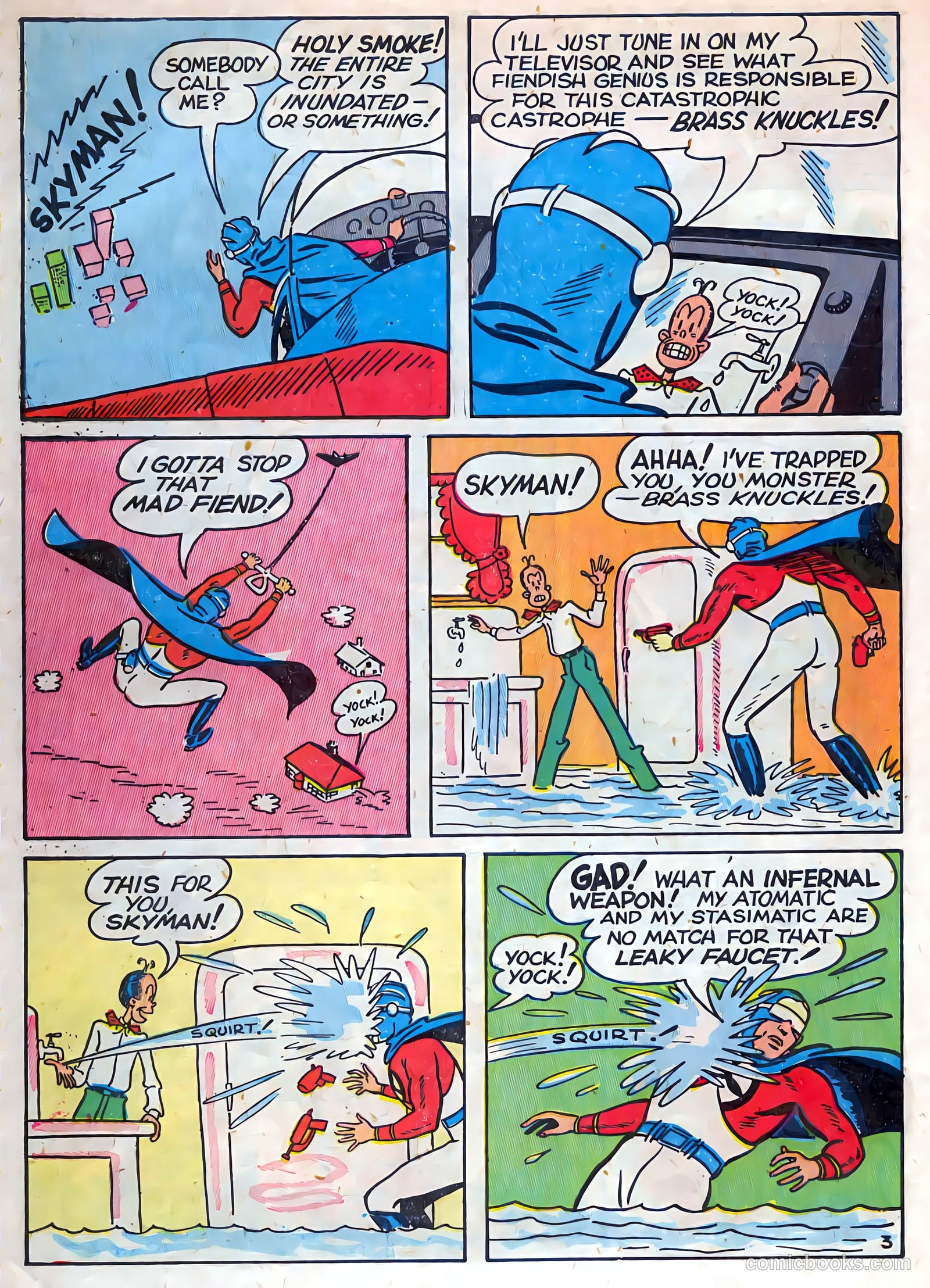 Skyman #3 (1947) — page 42 of 52