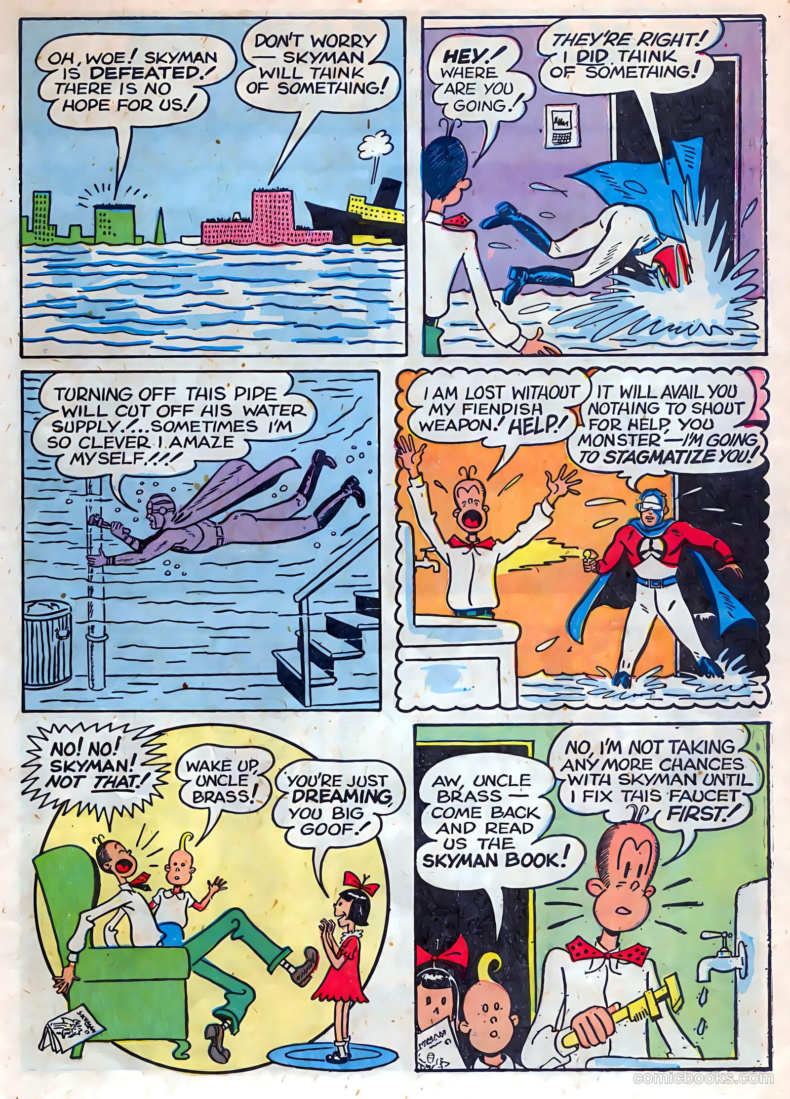 Skyman #3 (1947) — page 43 of 52