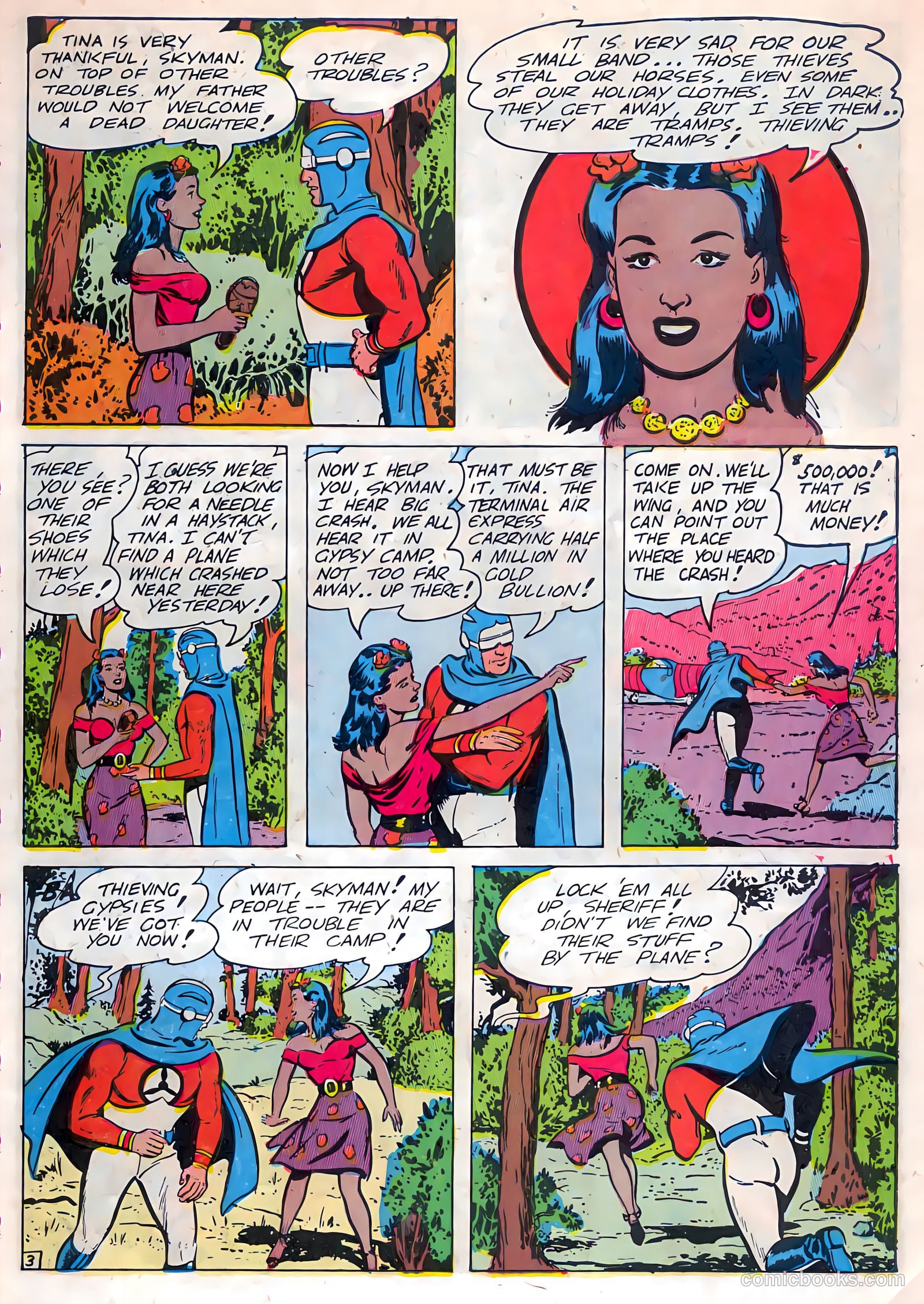 Skyman #3 (1947) — page 47 of 52