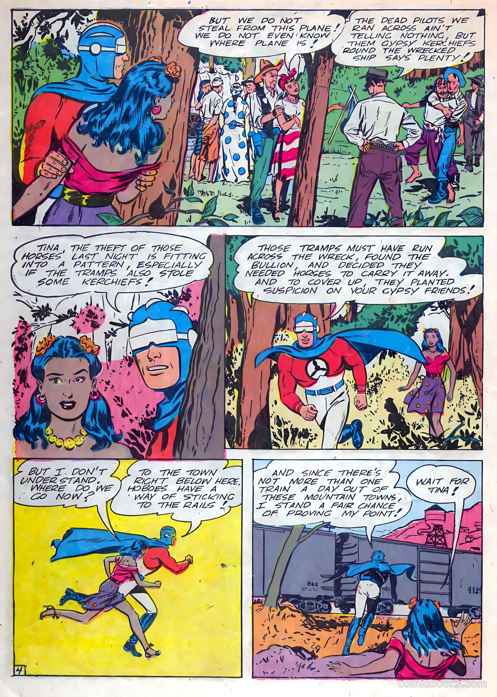 Skyman #3 (1947) — page 48 of 52