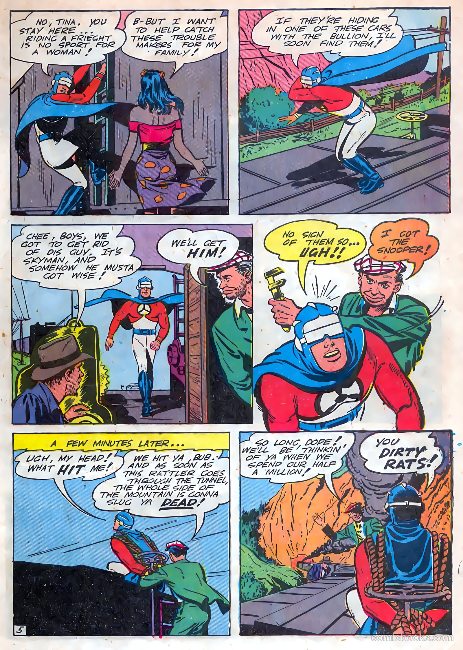 Skyman #3 (1947) — page 49 of 52