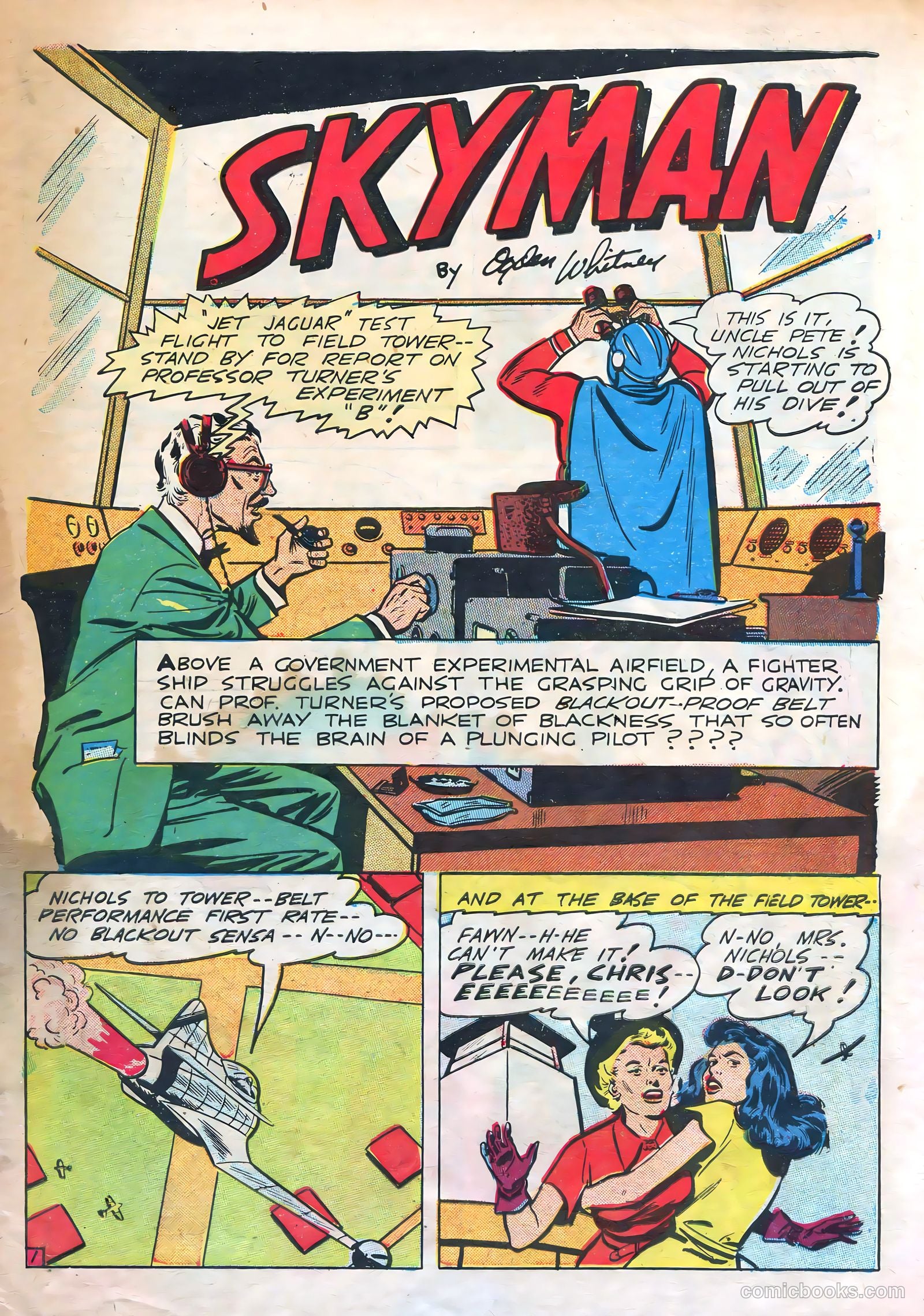 Skyman #4 (1948) — page 3 of 36