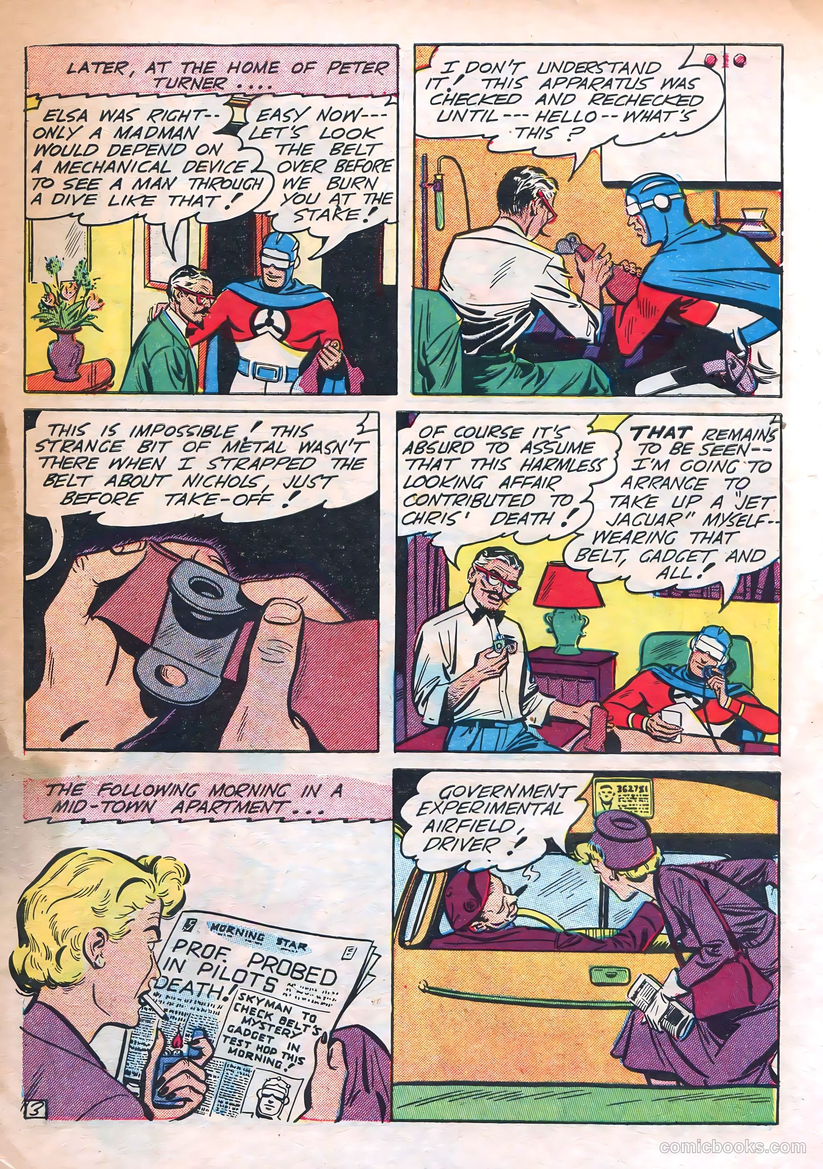 Skyman #4 (1948) — page 5 of 36