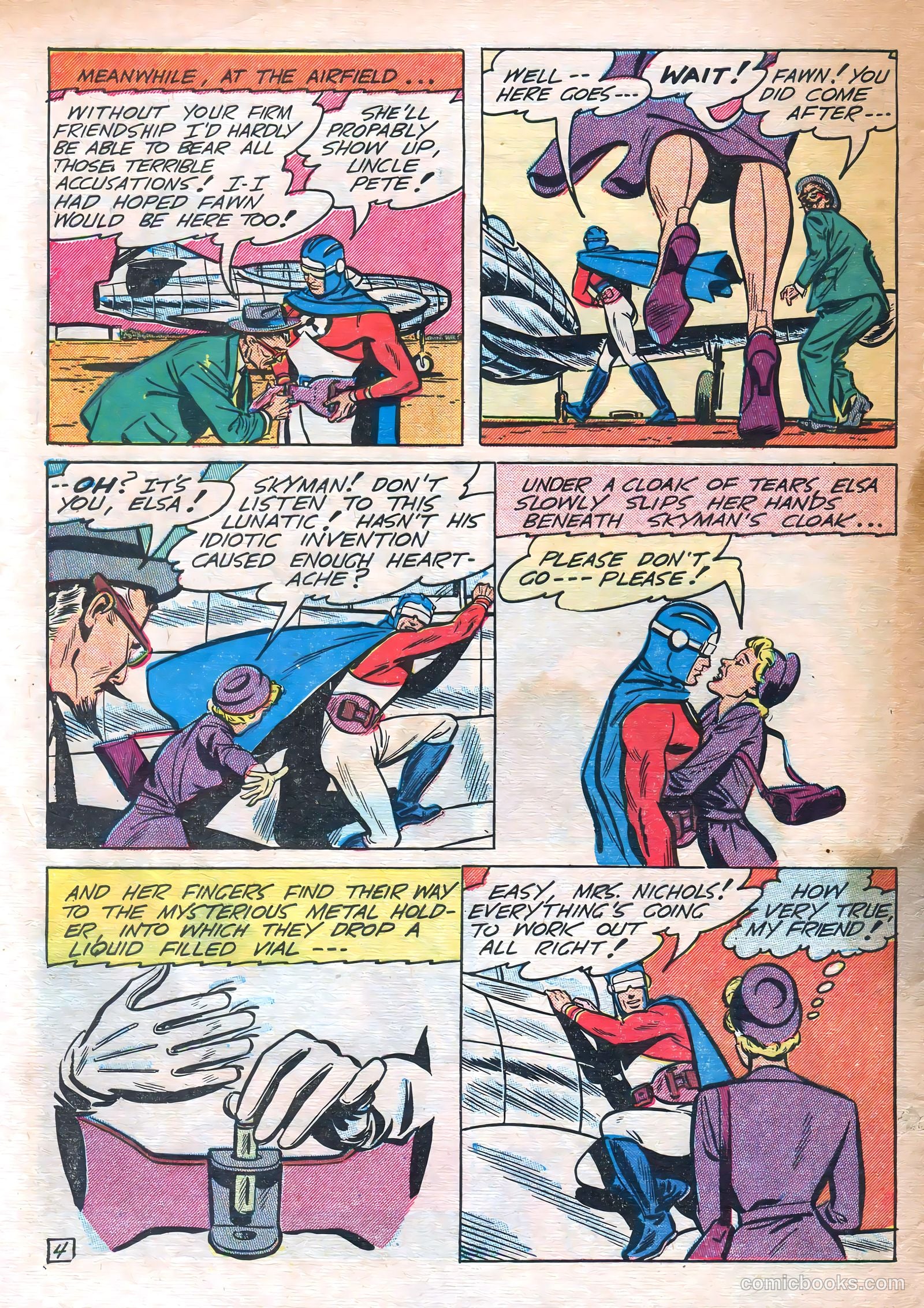 Skyman #4 (1948) — page 6 of 36