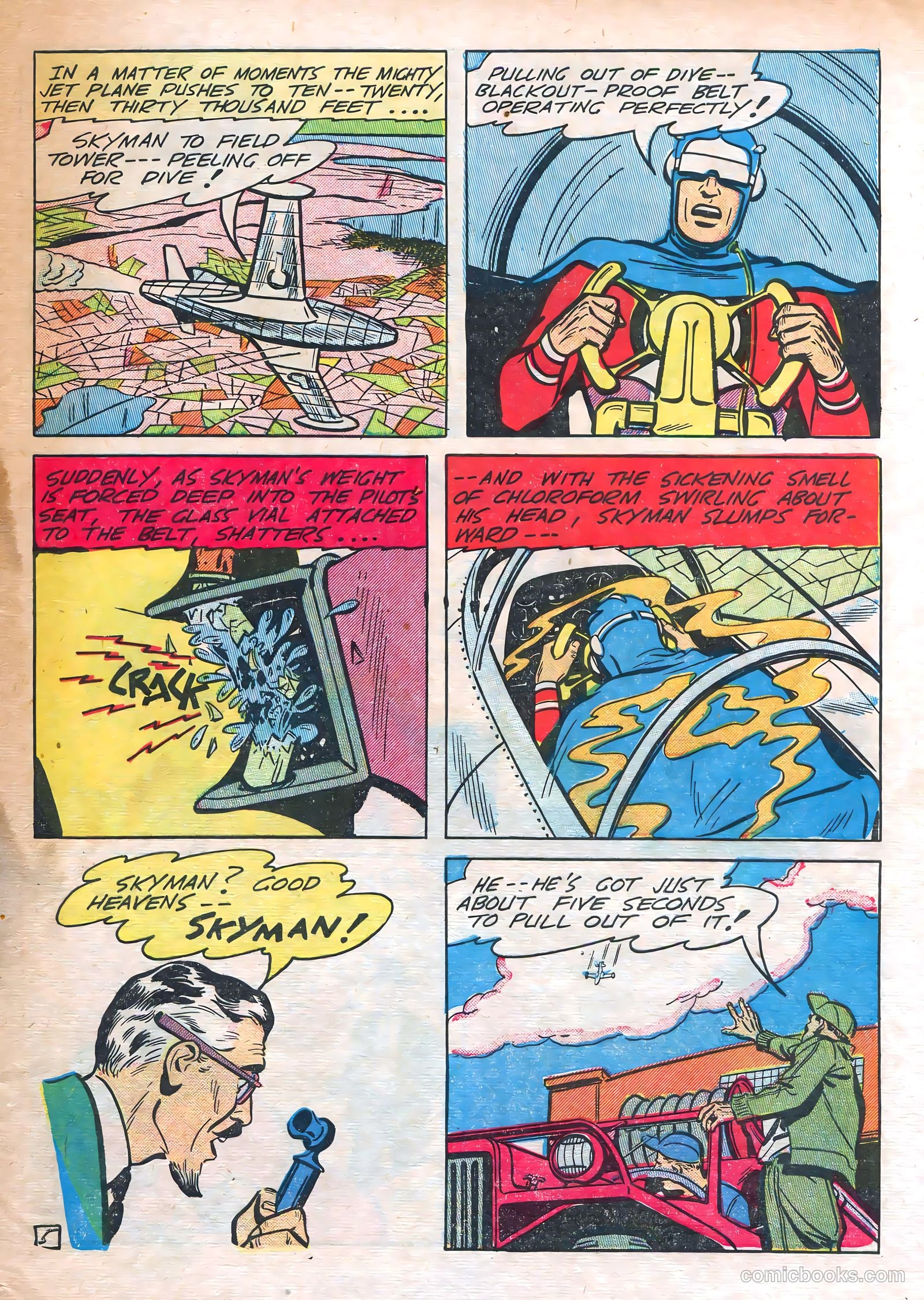 Skyman #4 (1948) — page 7 of 36