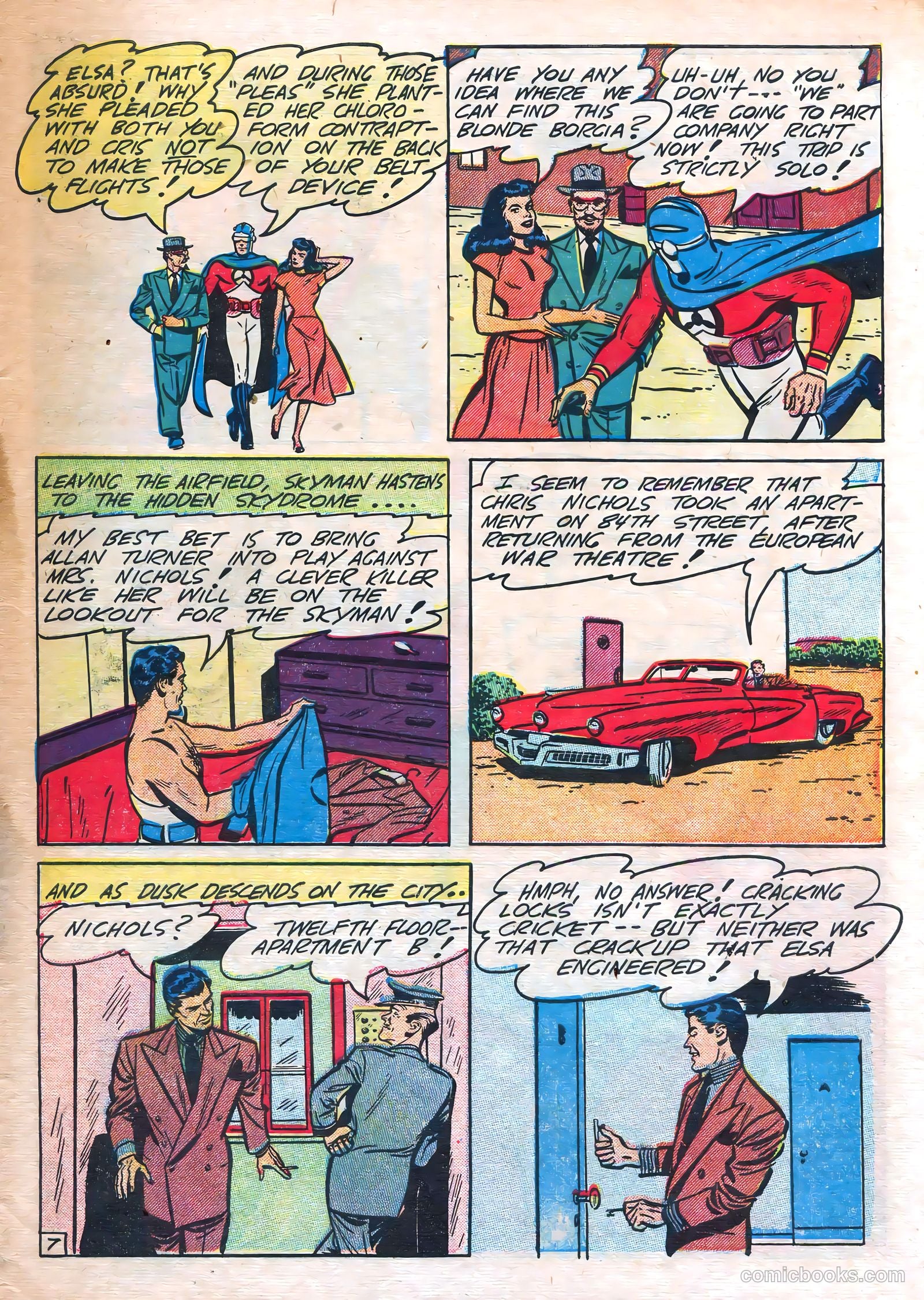 Skyman #4 (1948) — page 9 of 36
