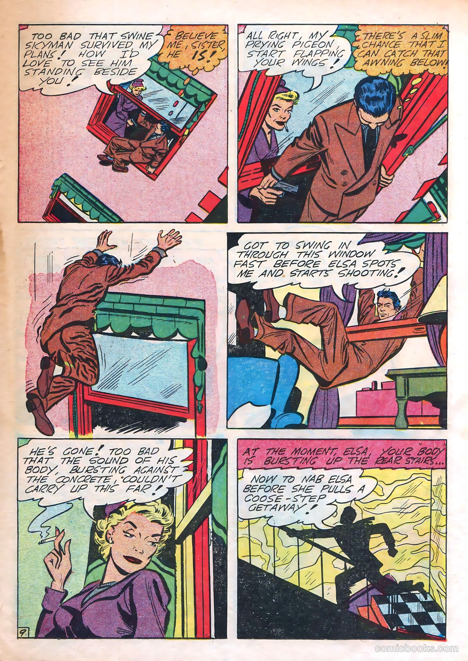 Skyman #4 (1948) — page 11 of 36