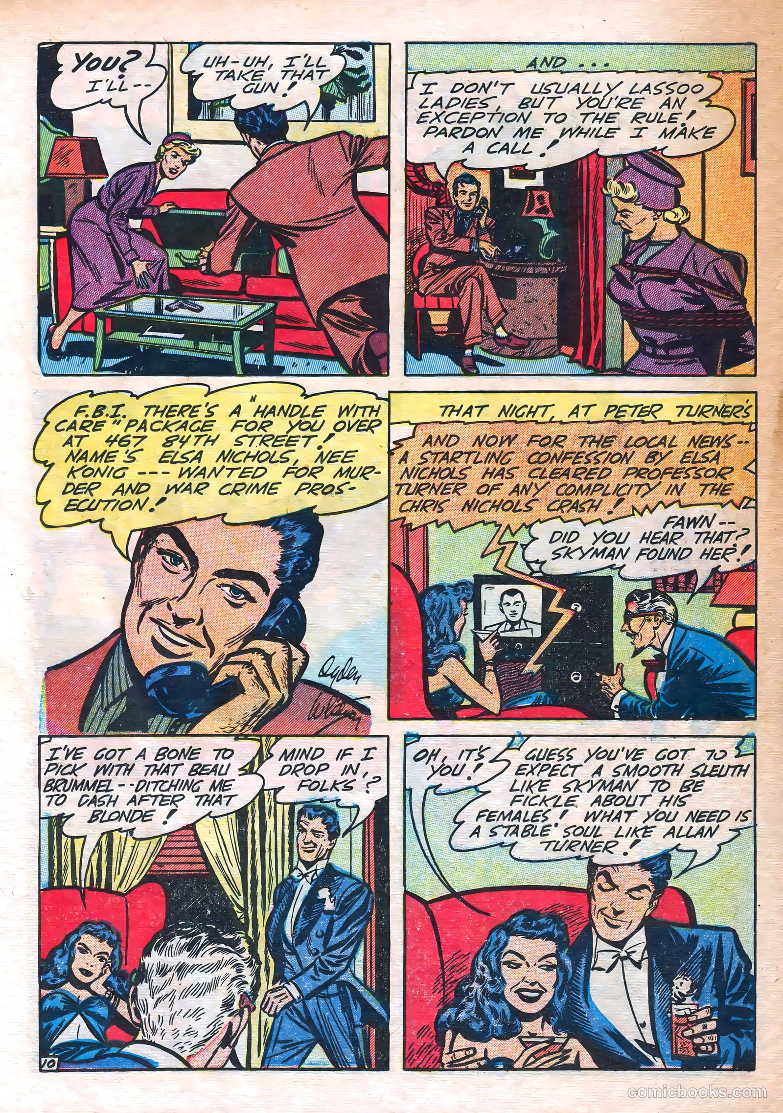 Skyman #4 (1948) — page 12 of 36