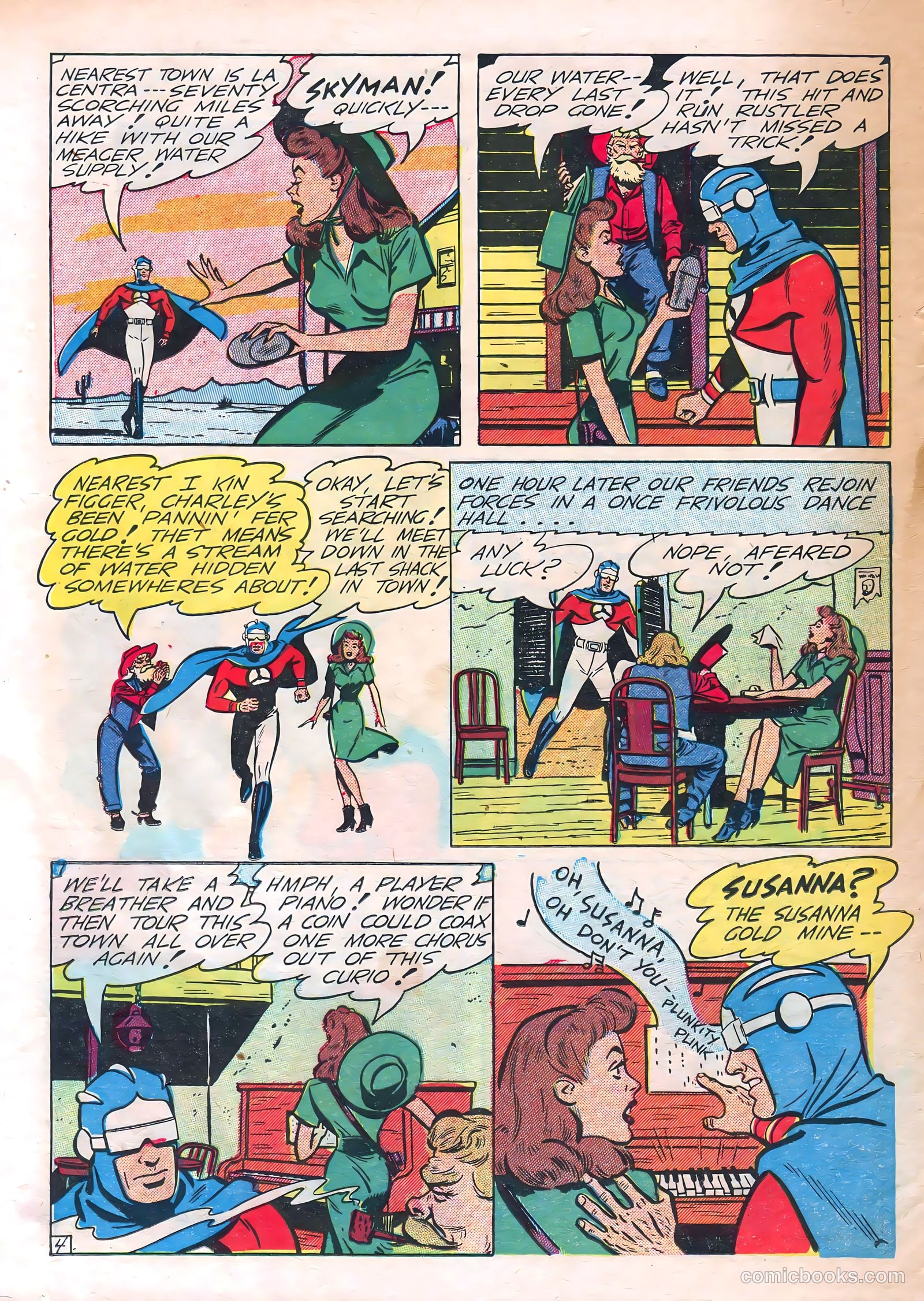 Skyman #4 (1948) — page 16 of 36