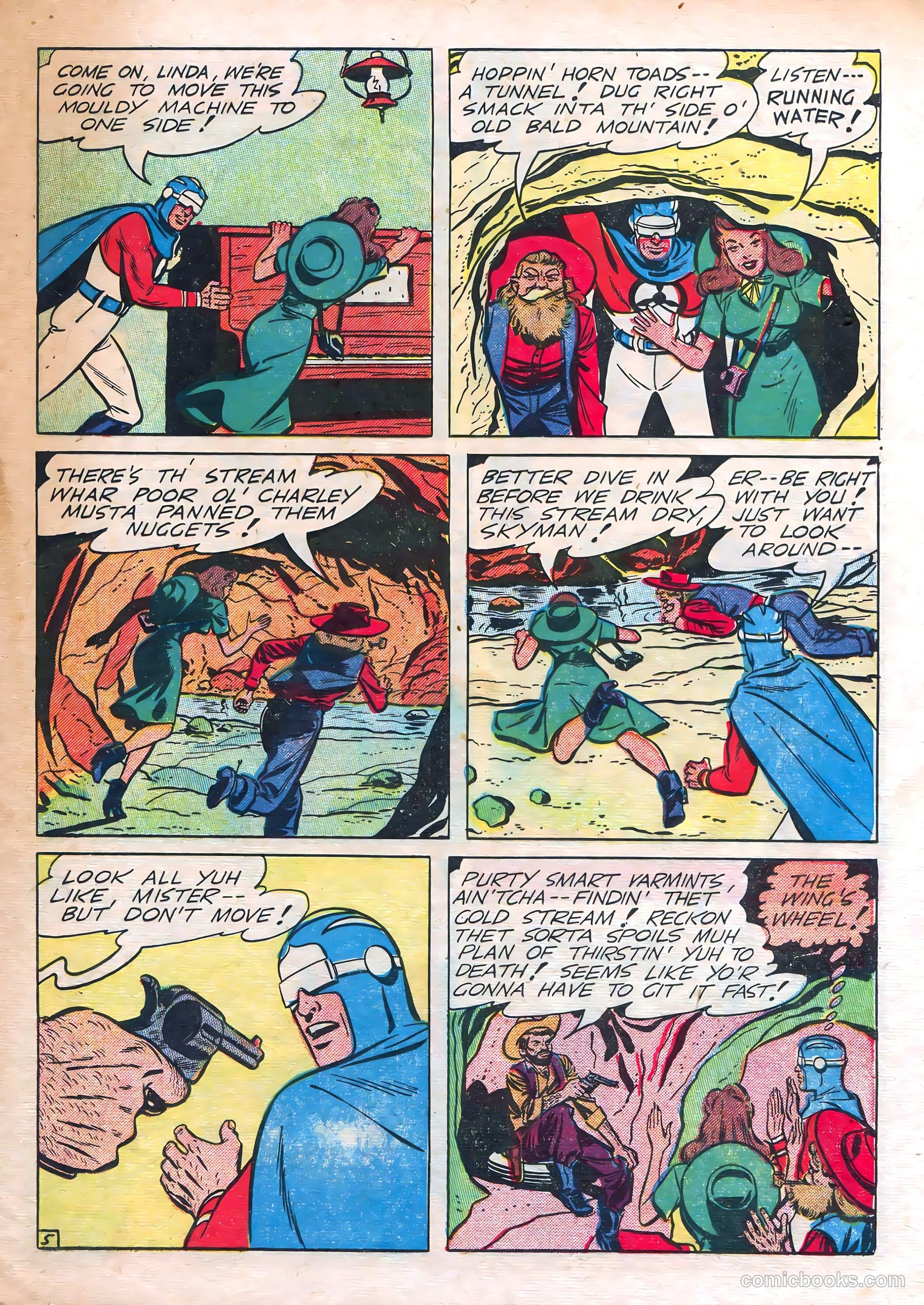 Skyman #4 (1948) — page 17 of 36
