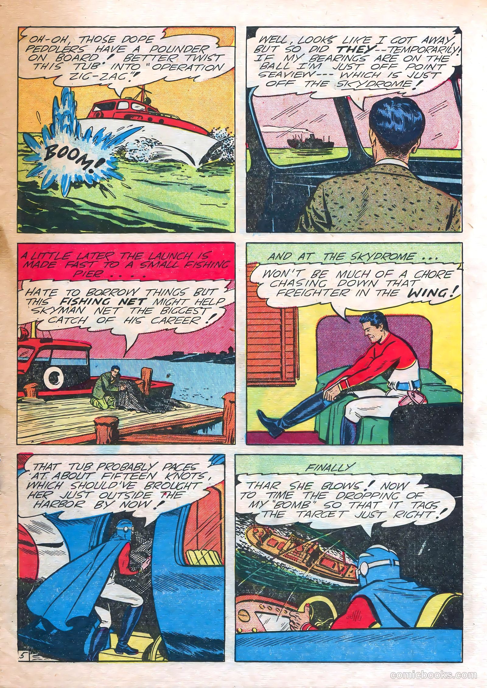Skyman #4 (1948) — page 23 of 36