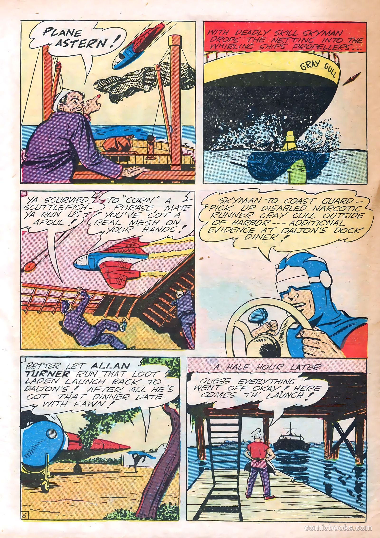 Skyman #4 (1948) — page 24 of 36