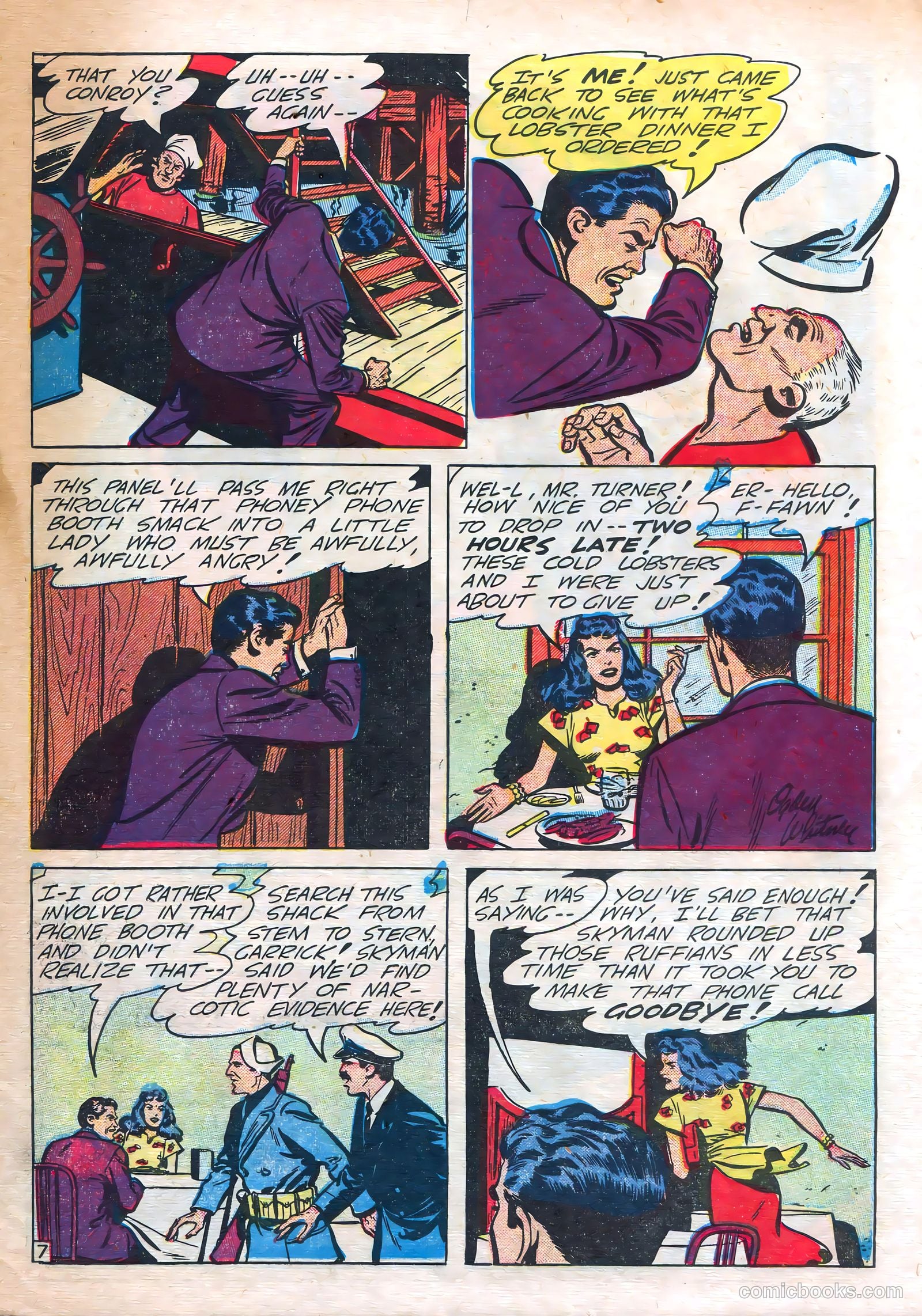 Skyman #4 (1948) — page 25 of 36