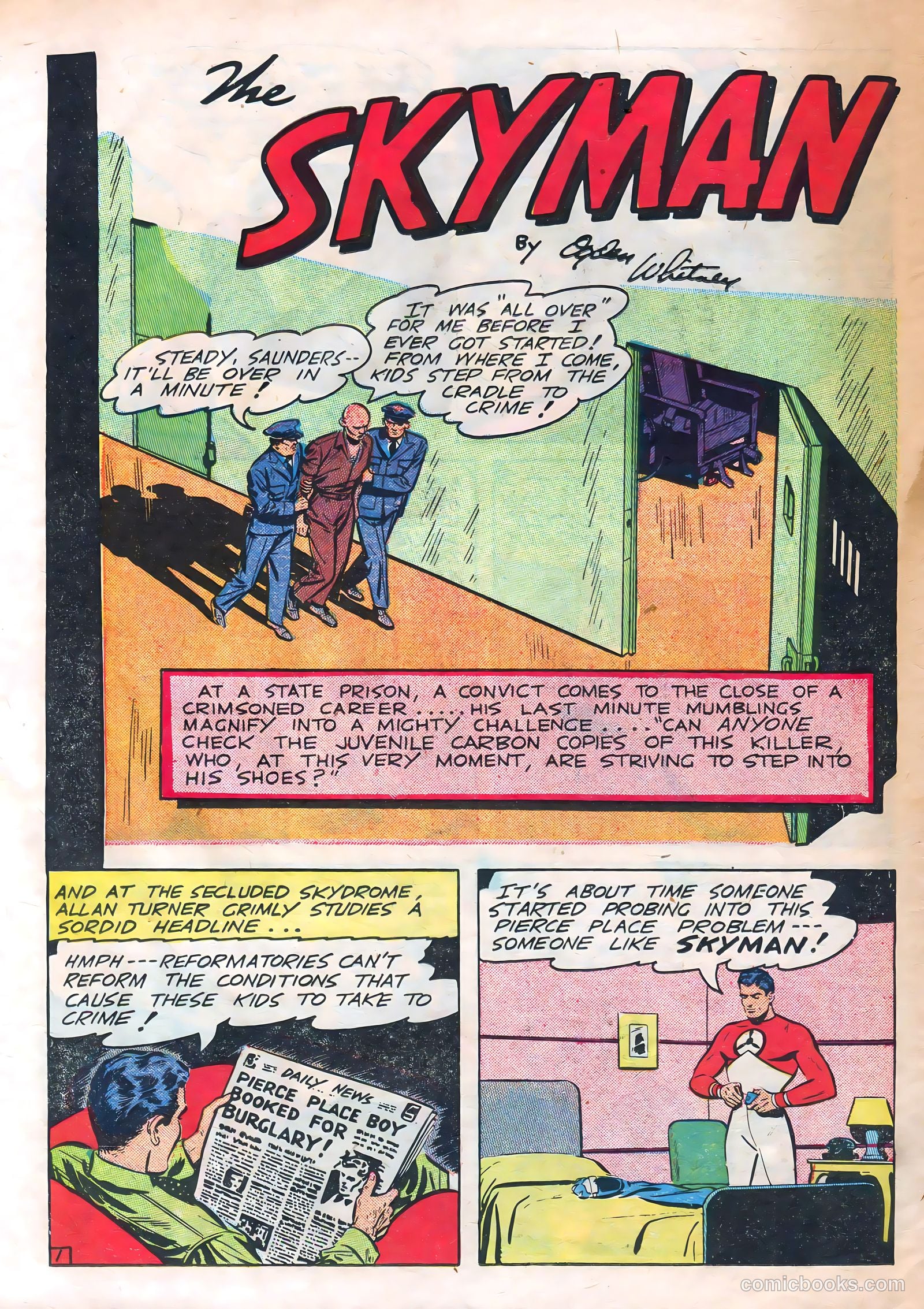 Skyman #4 (1948) — page 26 of 36