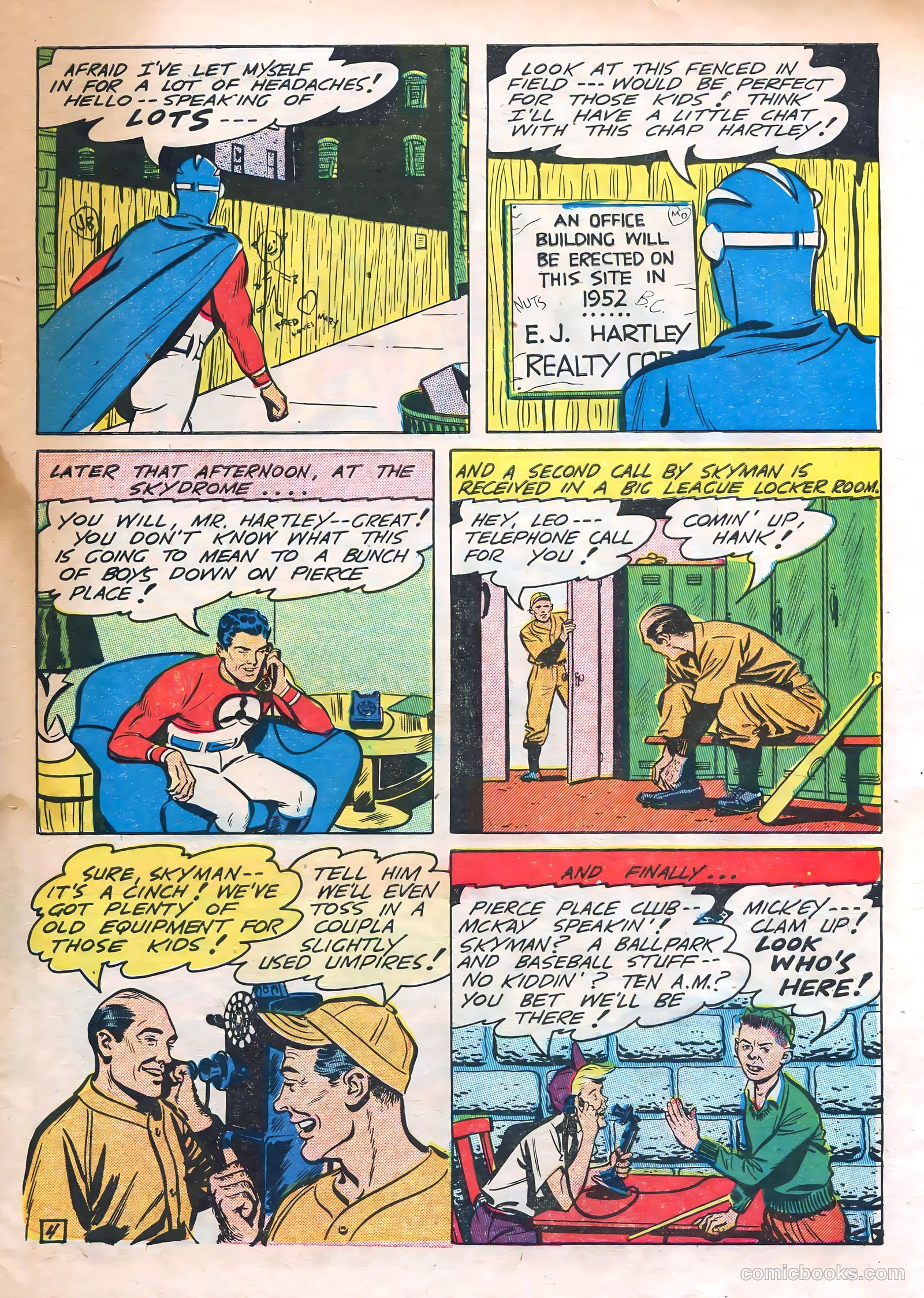 Skyman #4 (1948) — page 29 of 36