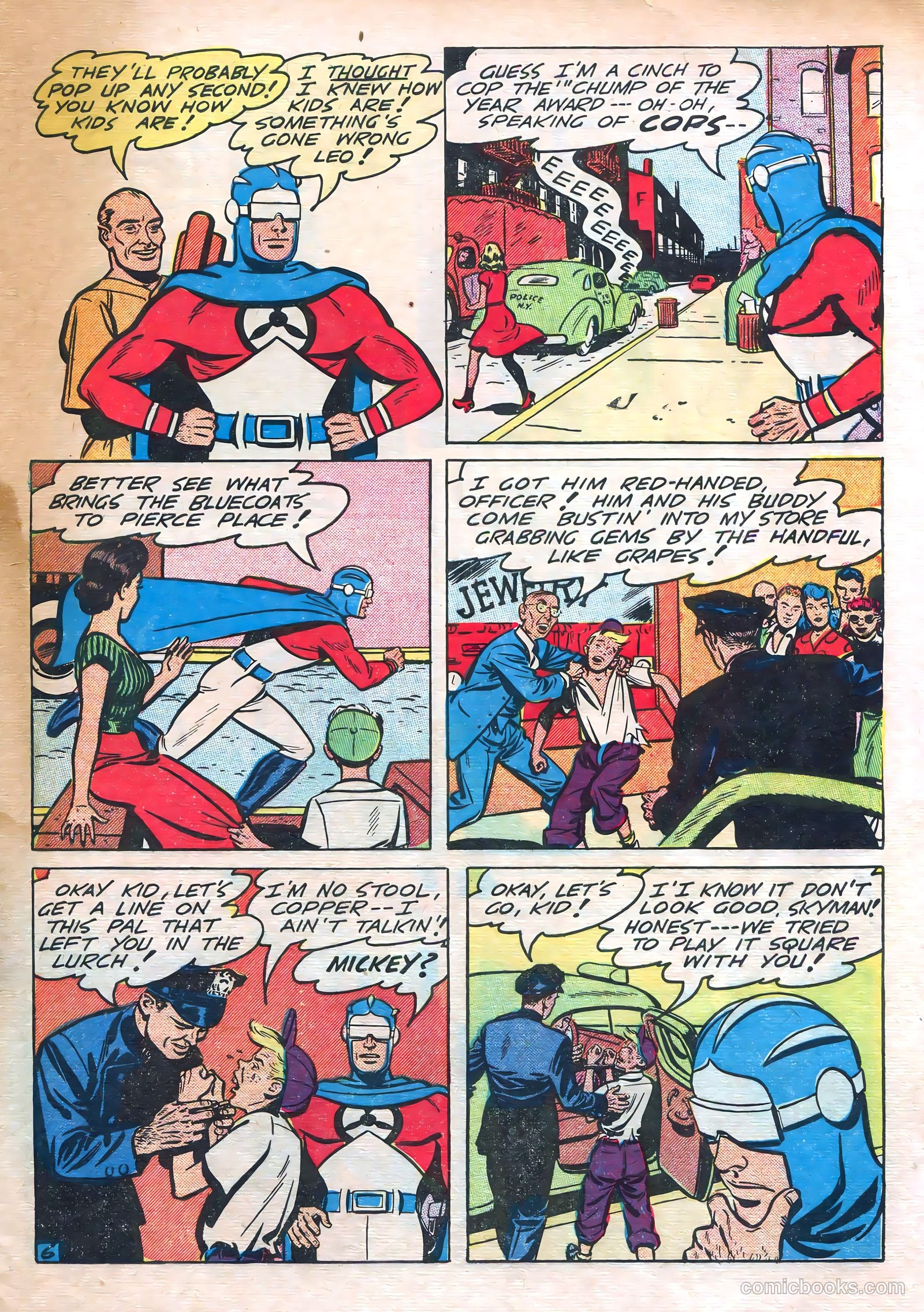 Skyman #4 (1948) — page 31 of 36