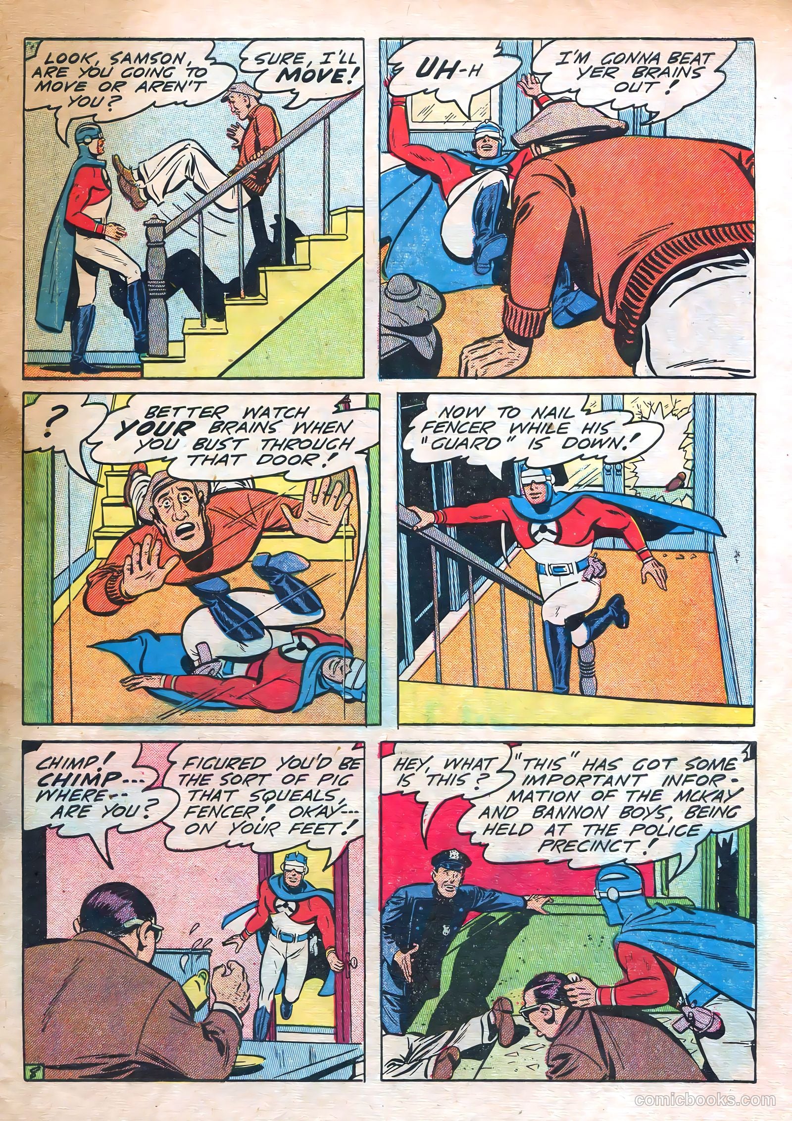Skyman #4 (1948) — page 33 of 36
