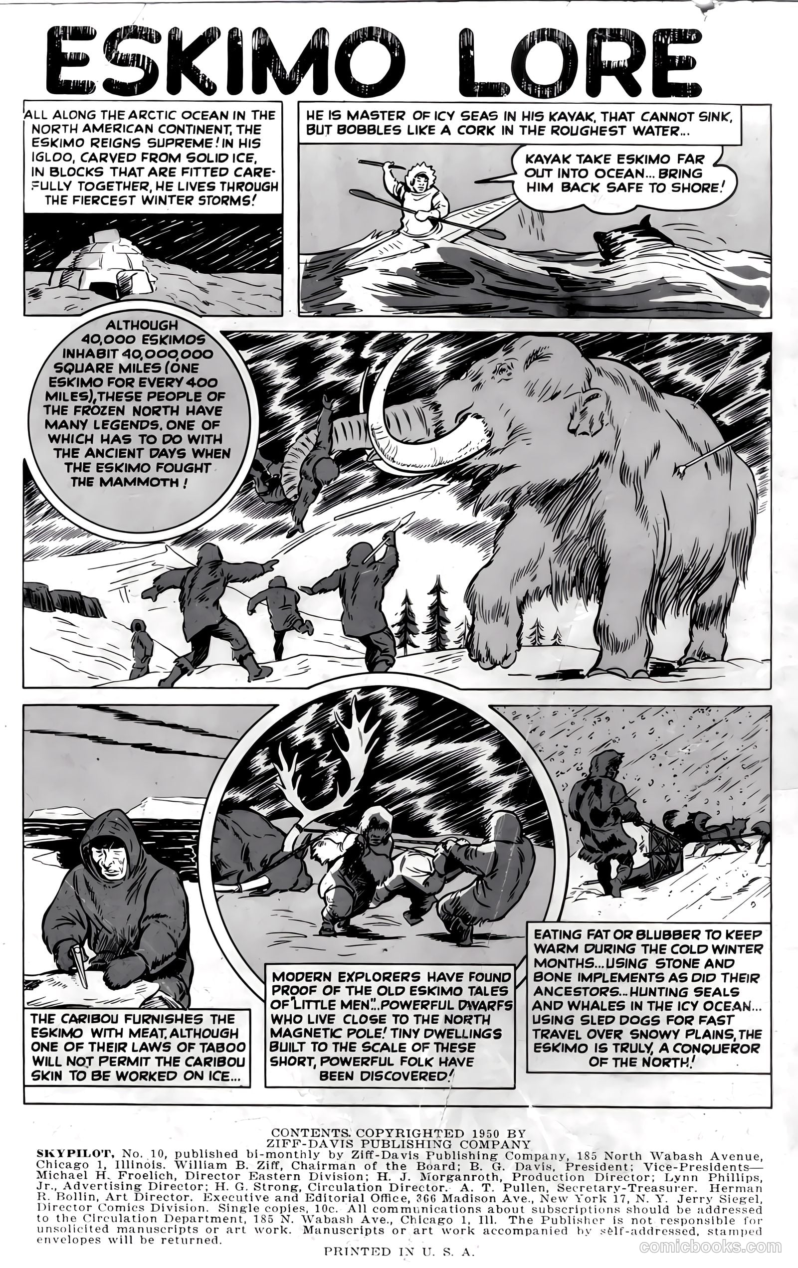 Skypilot #10 (1950) — page 2 of 36
