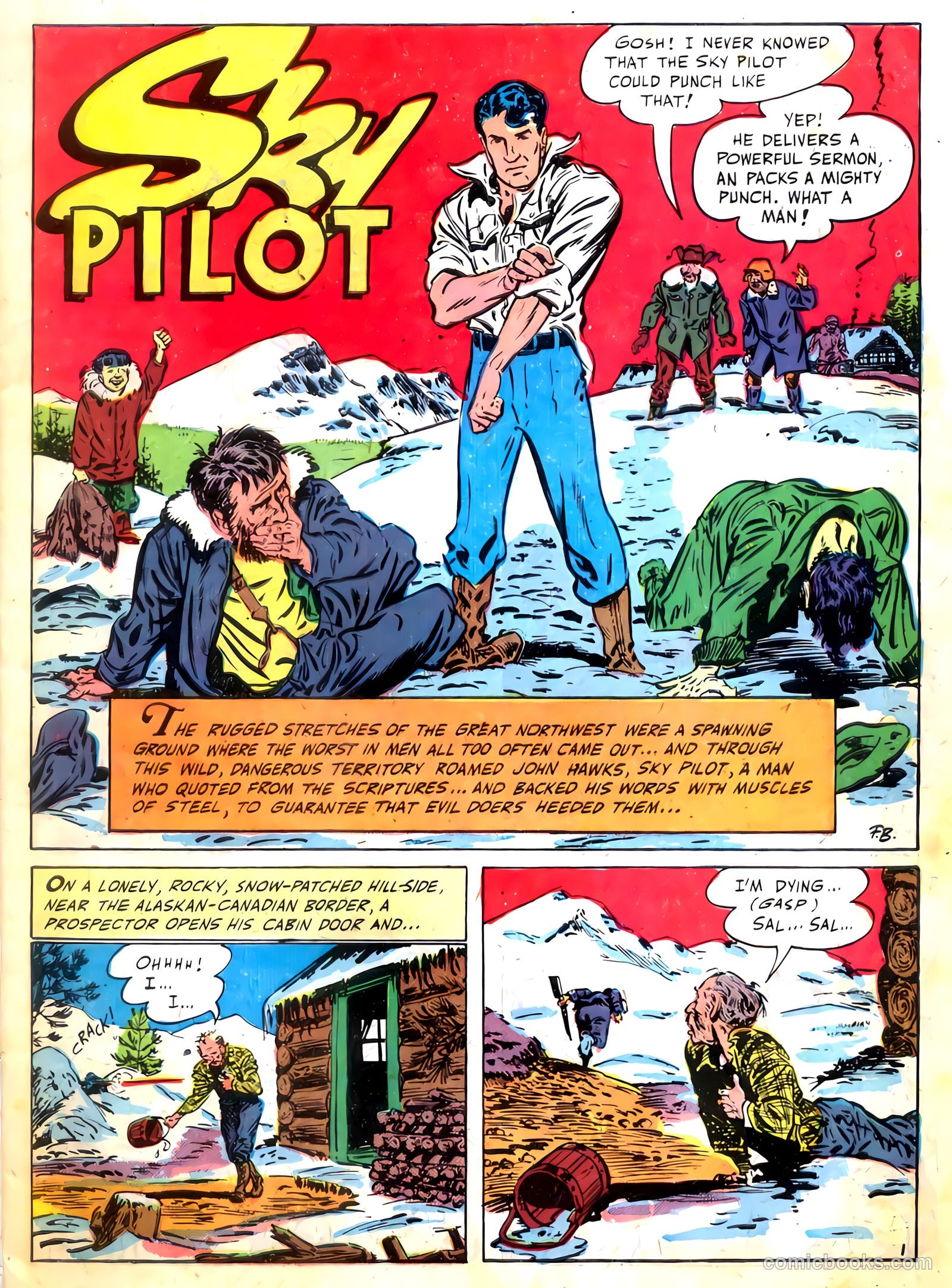 Skypilot #10 (1950) — page 3 of 36