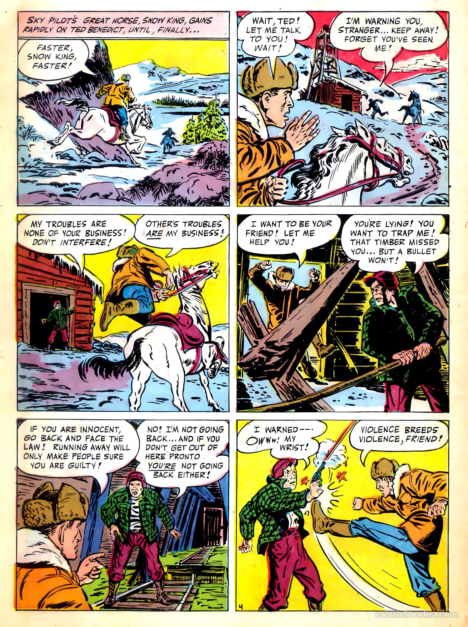 Skypilot #10 (1950) — page 6 of 36