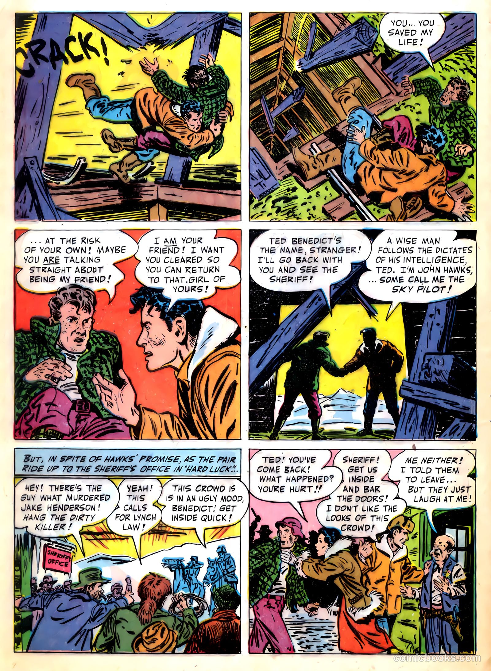 Skypilot #10 (1950) — page 8 of 36