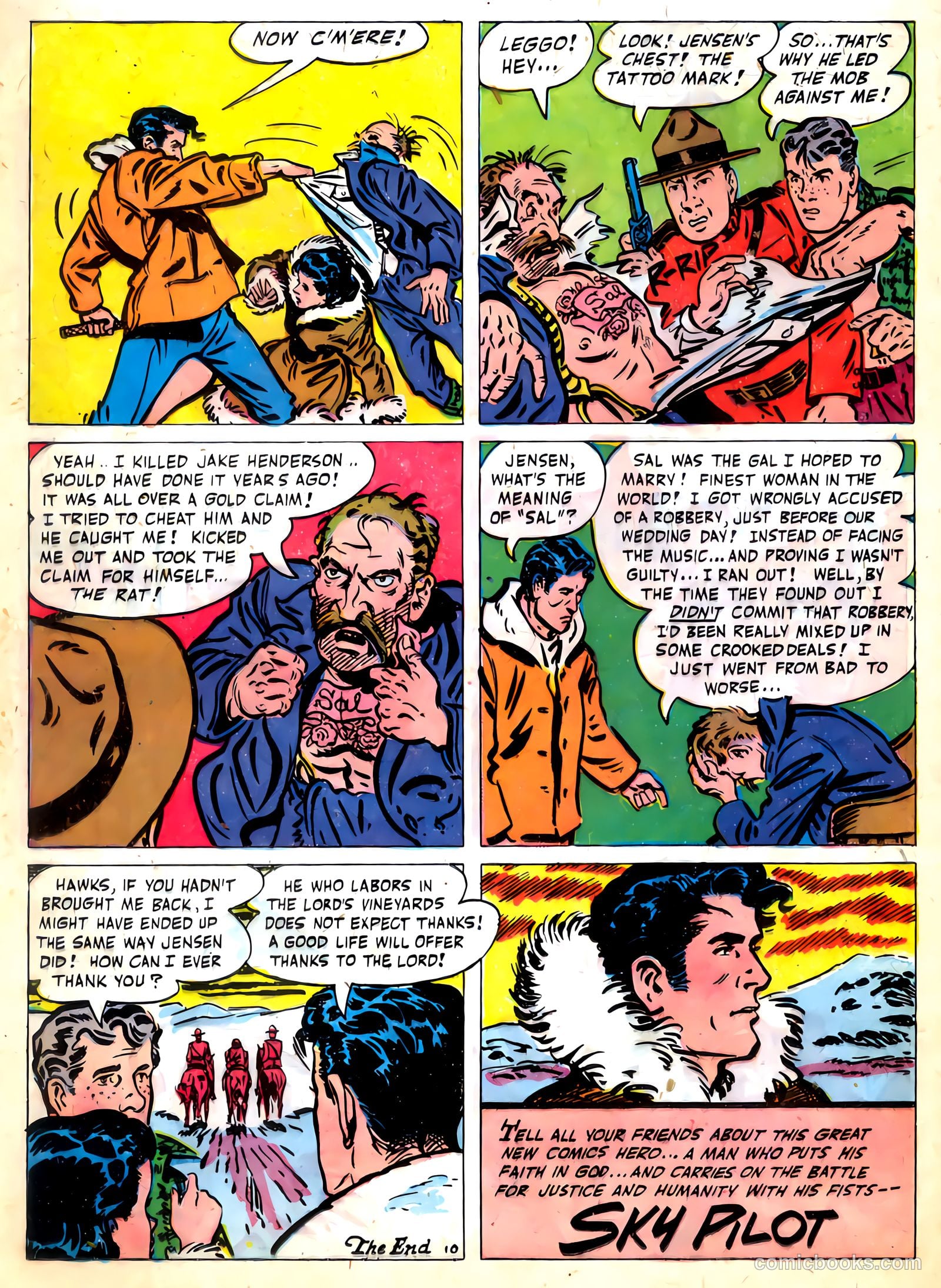 Skypilot #10 (1950) — page 12 of 36