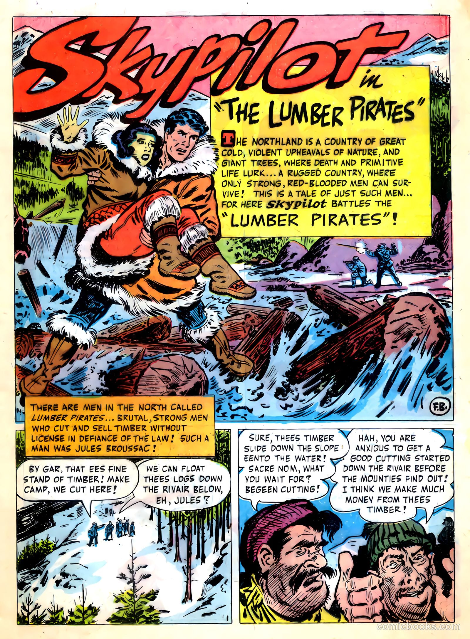 Skypilot #10 (1950) — page 13 of 36