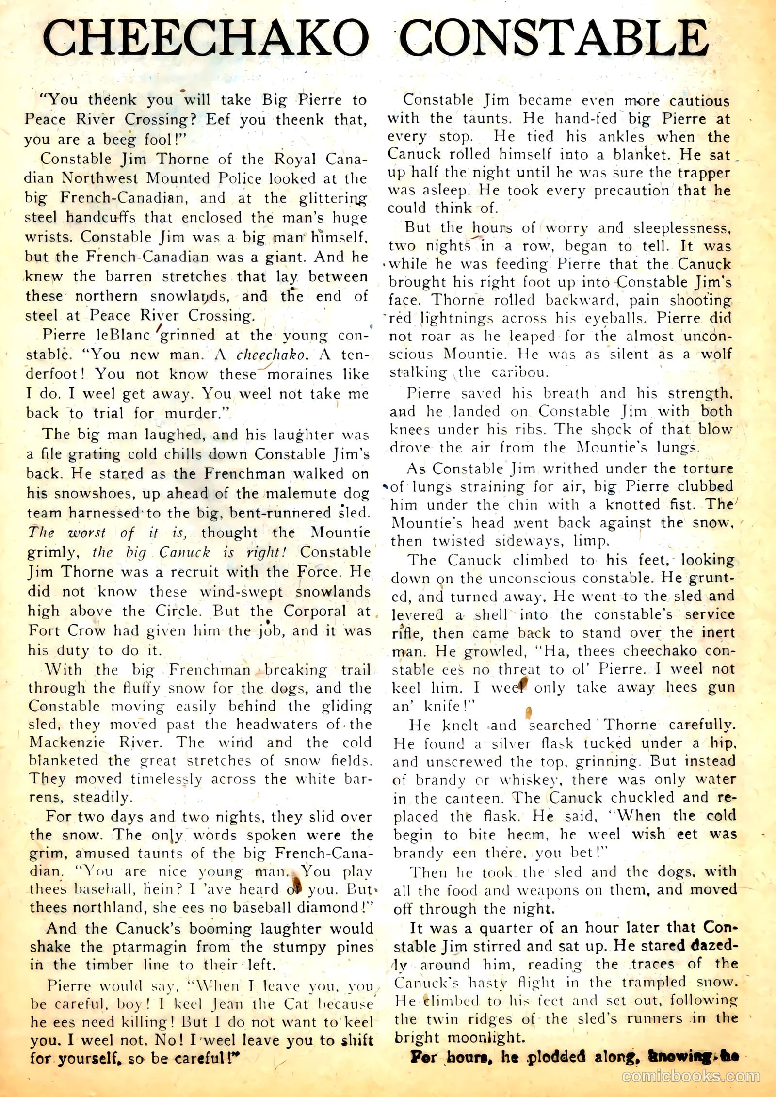 Skypilot #10 (1950) — page 21 of 36