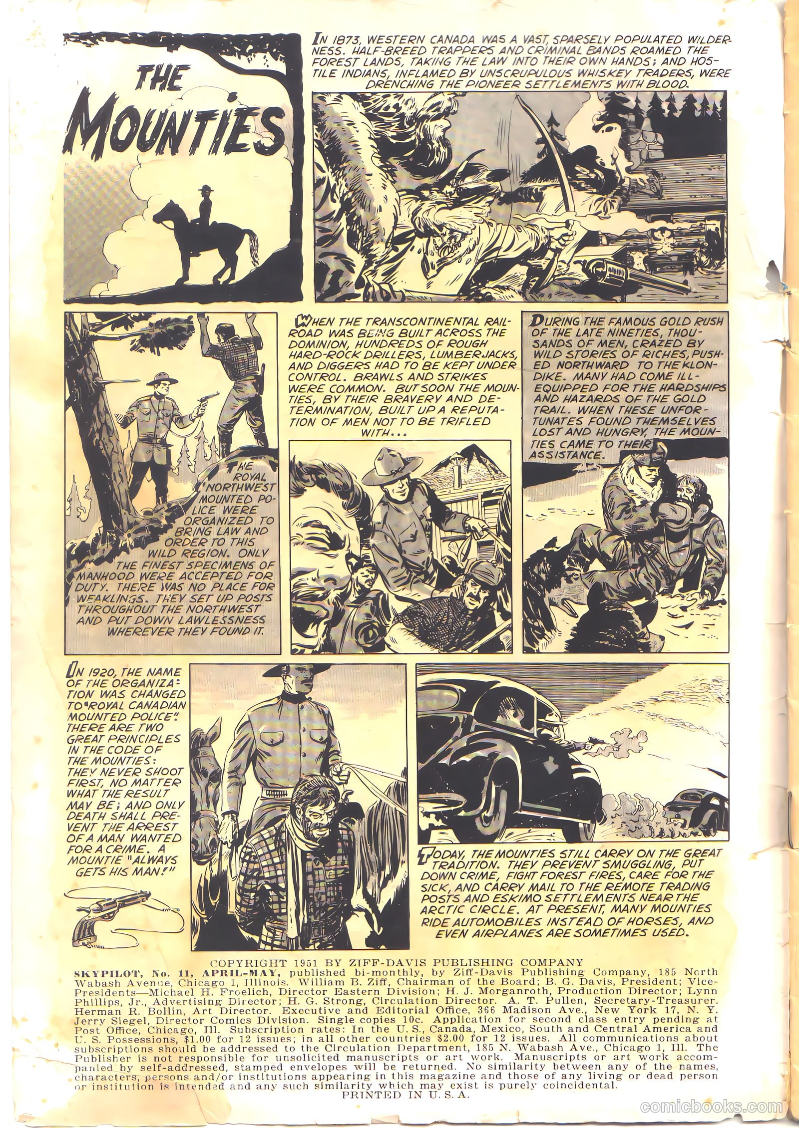 Skypilot #11 (1951) — page 2 of 36