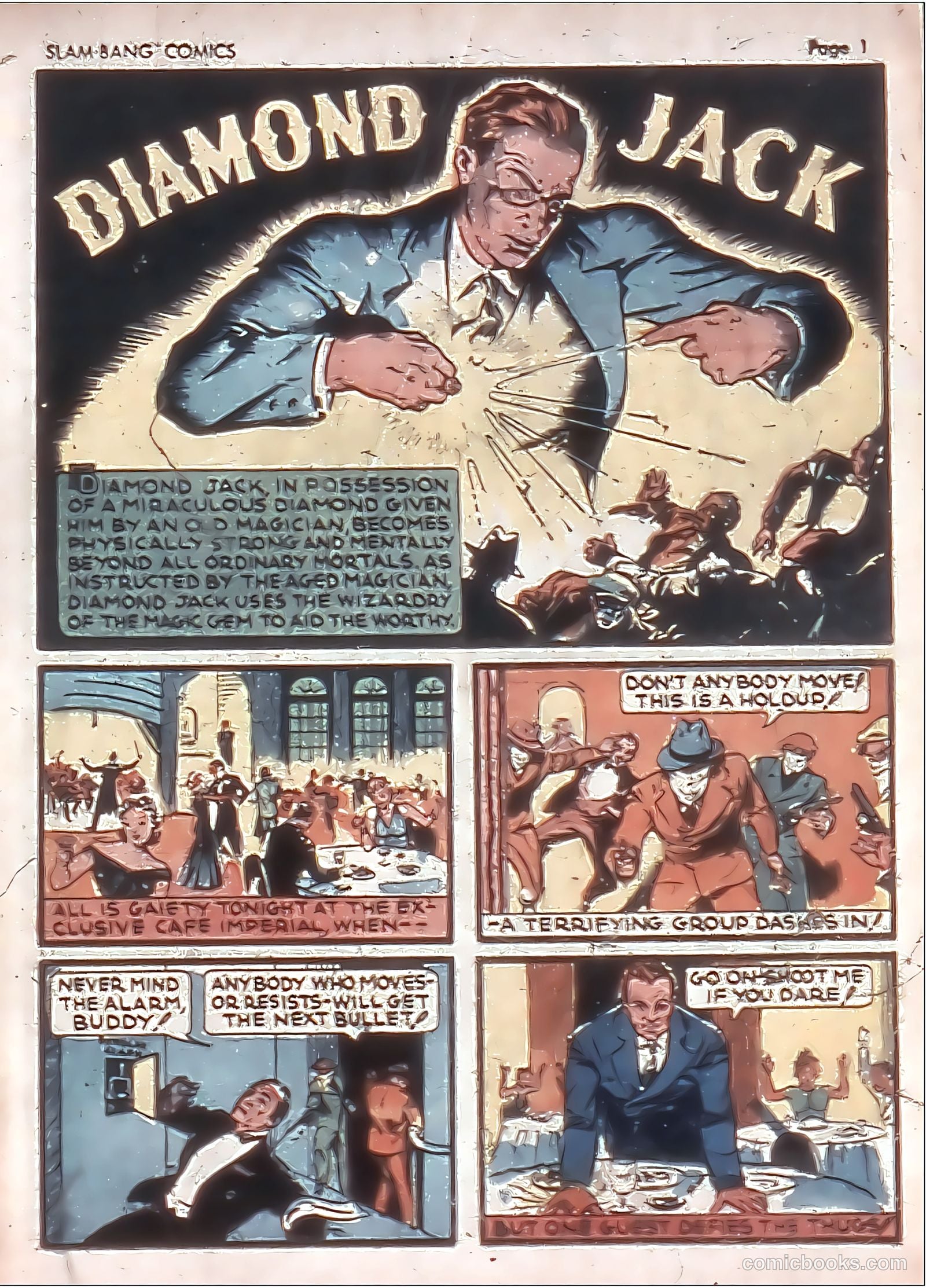 Slam-Bang Comics #1 (1940) — page 3 of 69