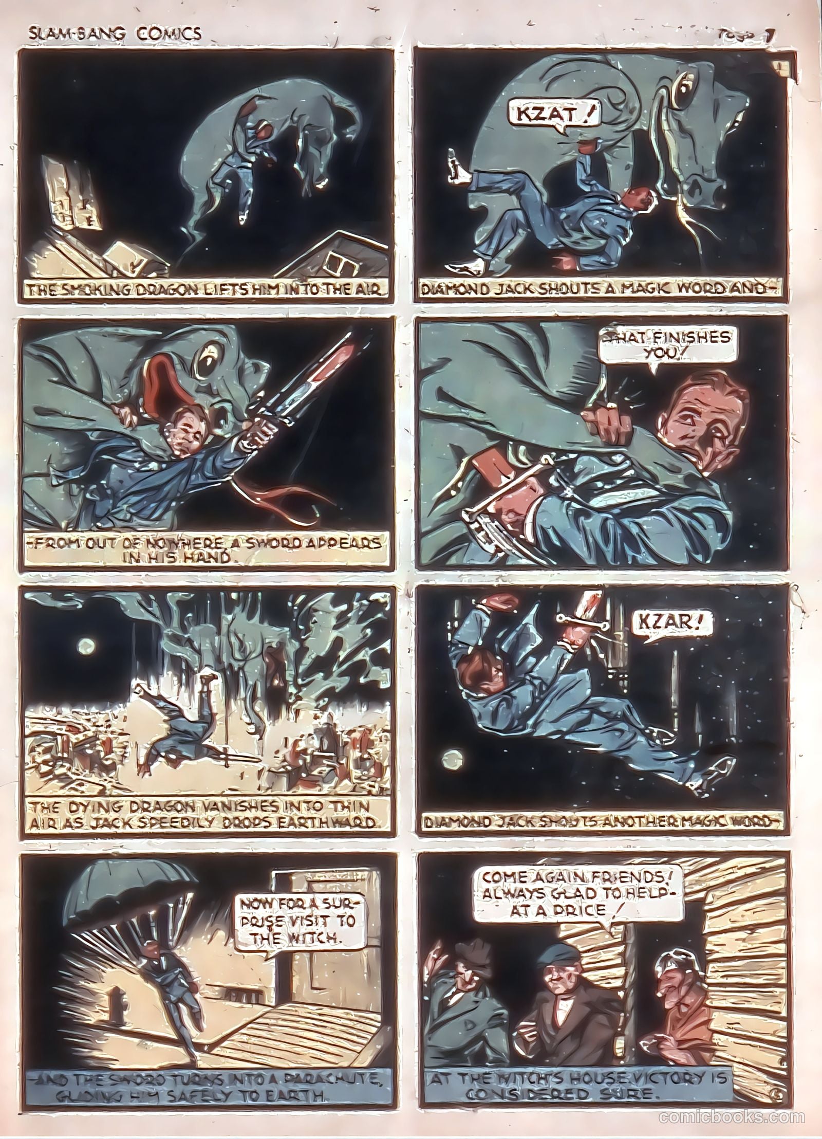 Slam-Bang Comics #1 (1940) — page 7 of 69